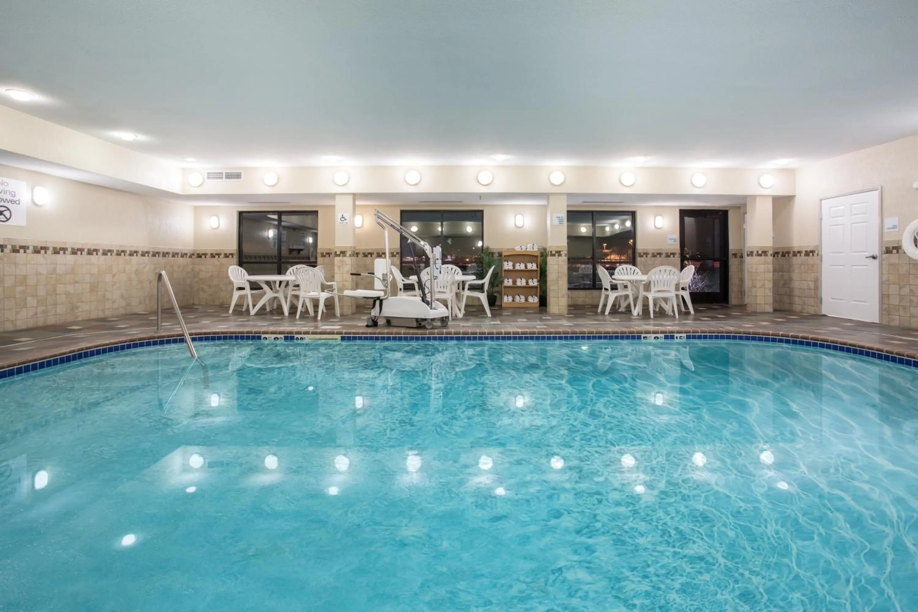 Swimming pool in Holiday Inn Express & Suites Ft Collins by IHG