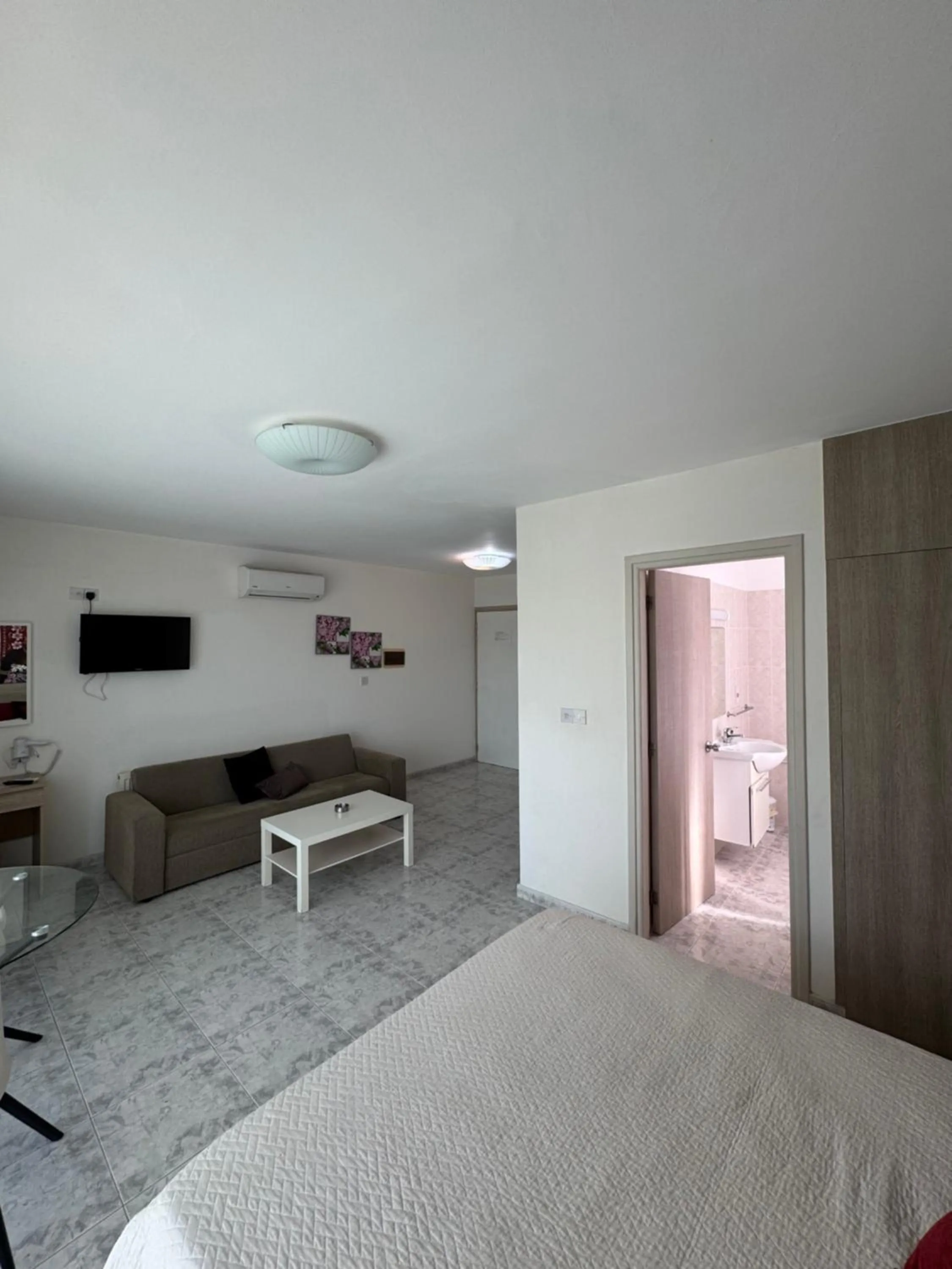 Bed in Marianna Hotel Apartments