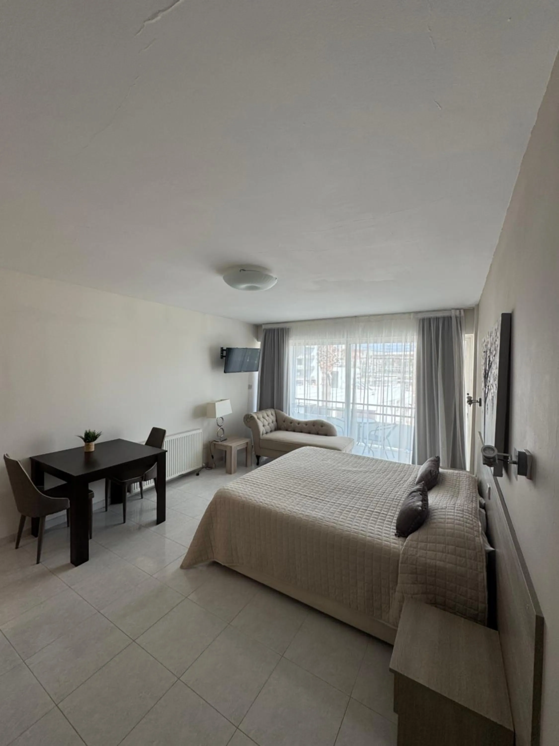 Bed in Marianna Hotel Apartments