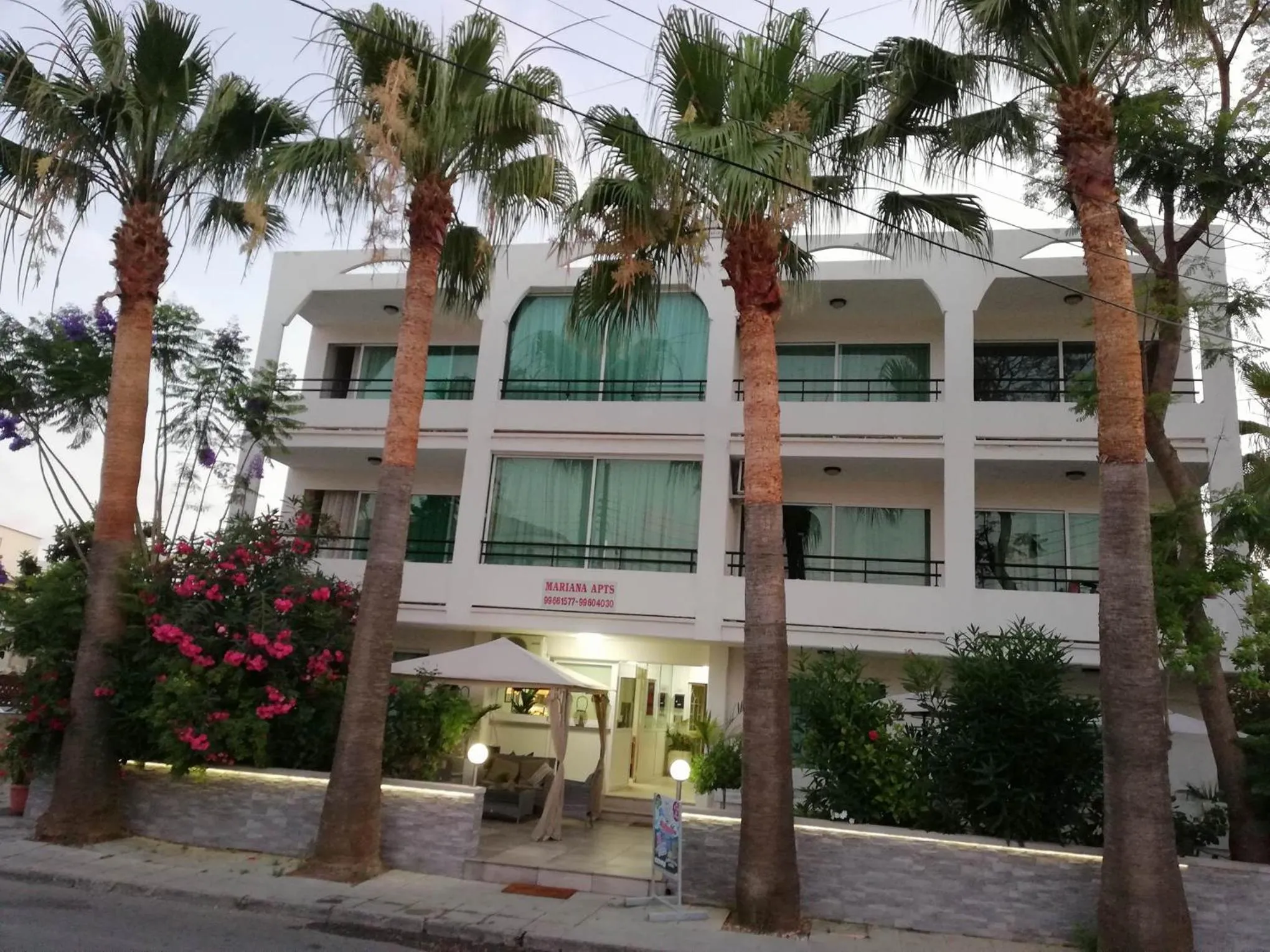 Property building in Marianna Hotel Apartments