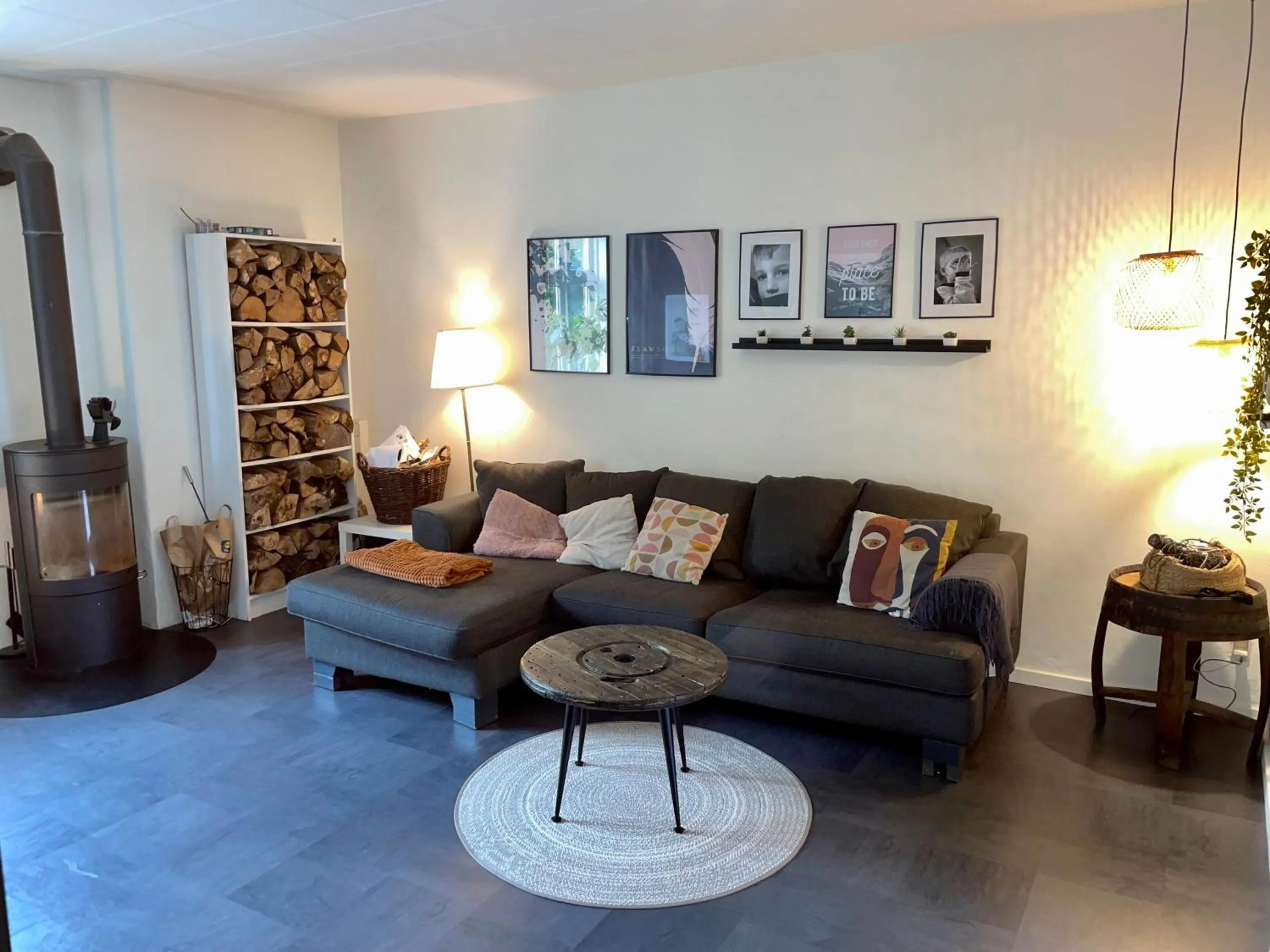 Living room in Hestkær Family Rooms