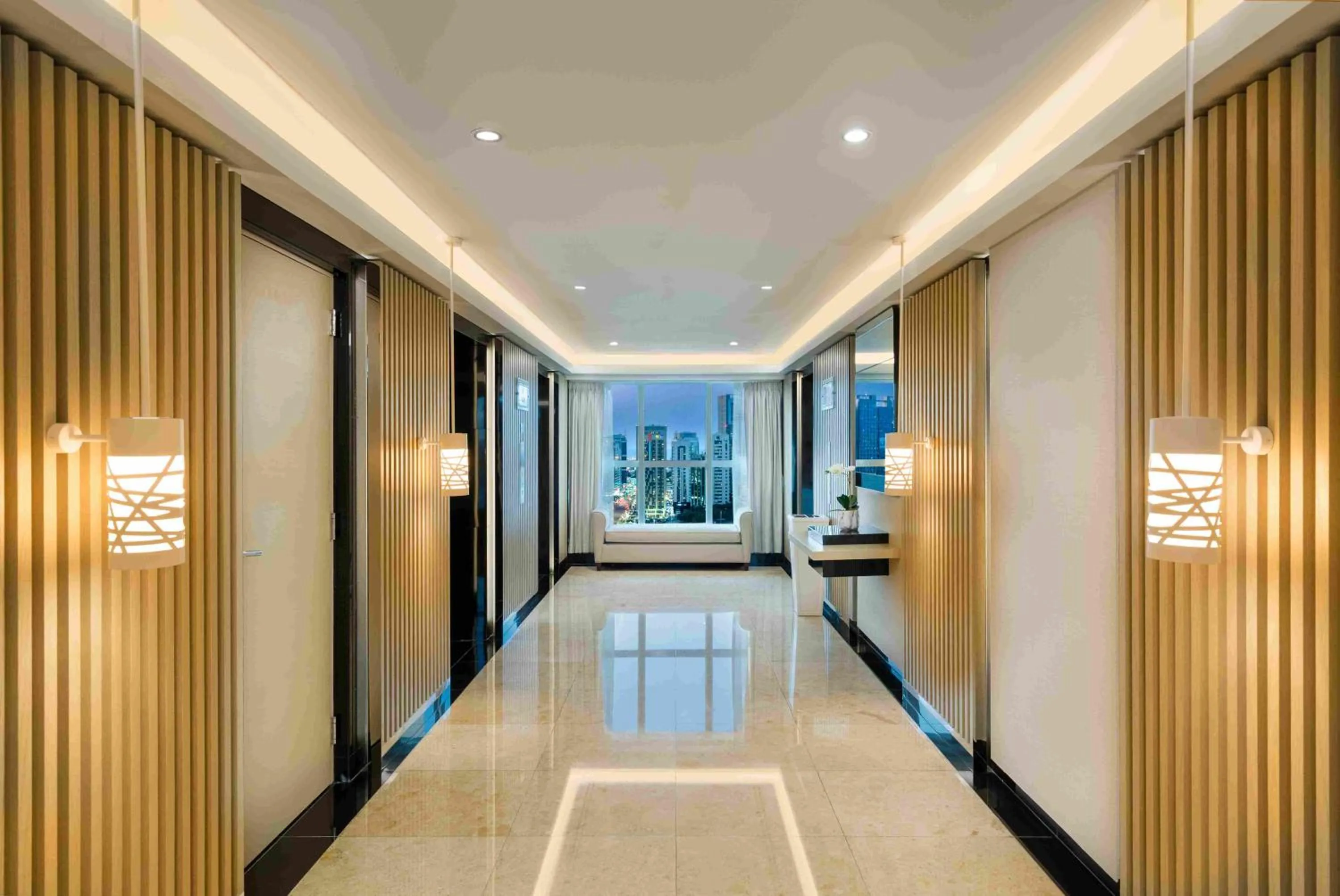elevator in Beach Rotana – All Suites