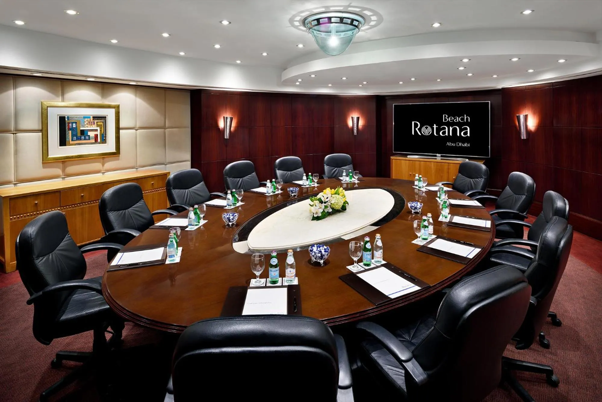 Meeting/conference room in Beach Rotana – All Suites