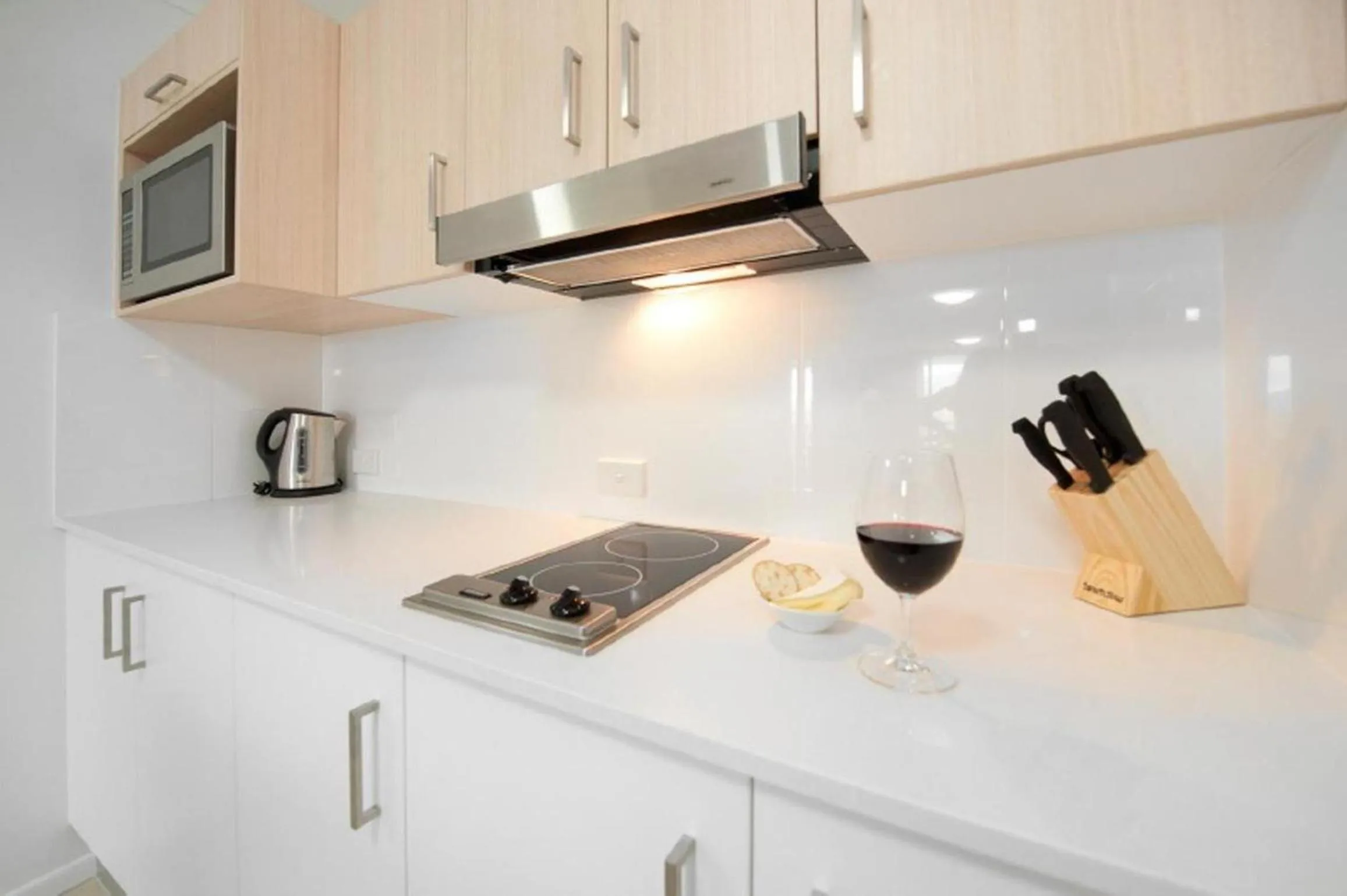Kitchen or kitchenette in Edge Apartment Hotel