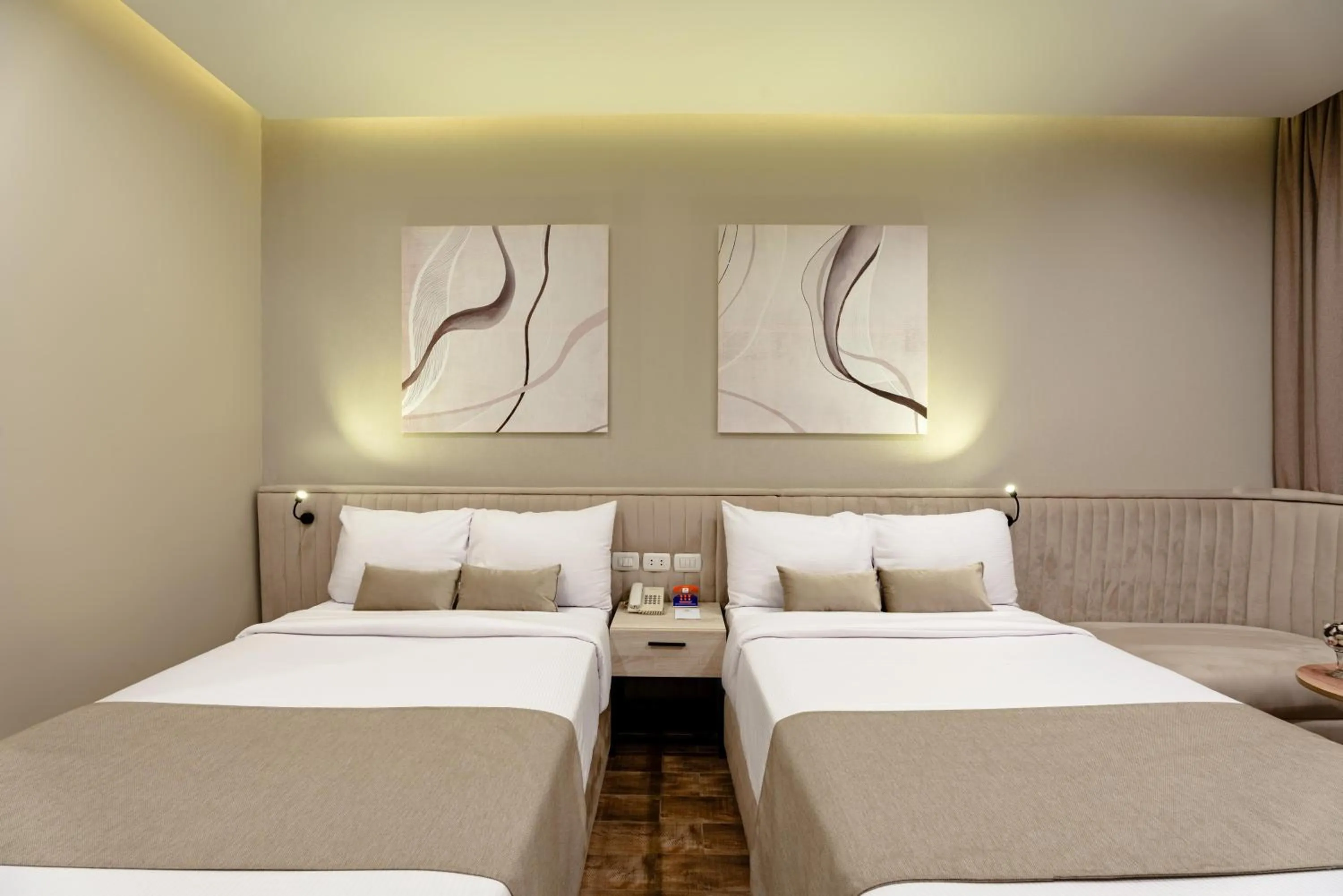 Photo of the whole room, Bed in Sunny Days Mirette Family Resort