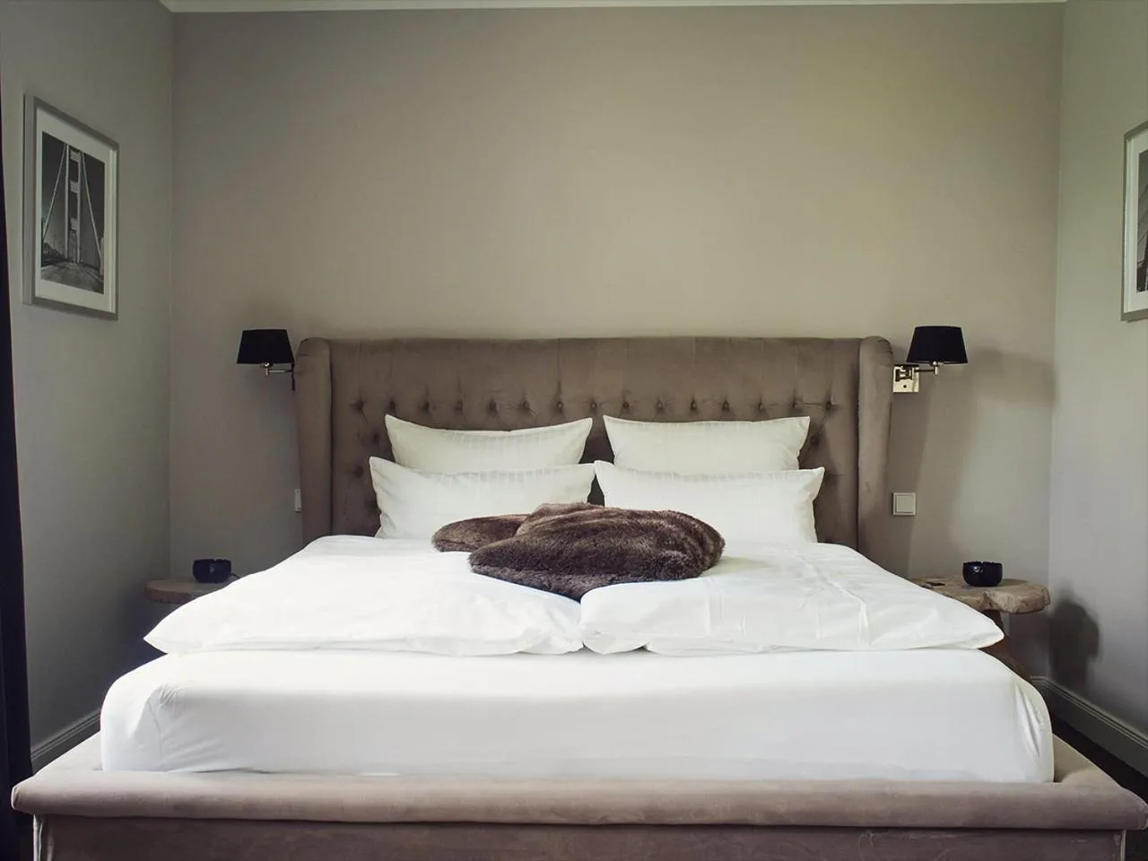 Photo of the whole room, Bed in Herrenhaus Gut Neuruppersdorf