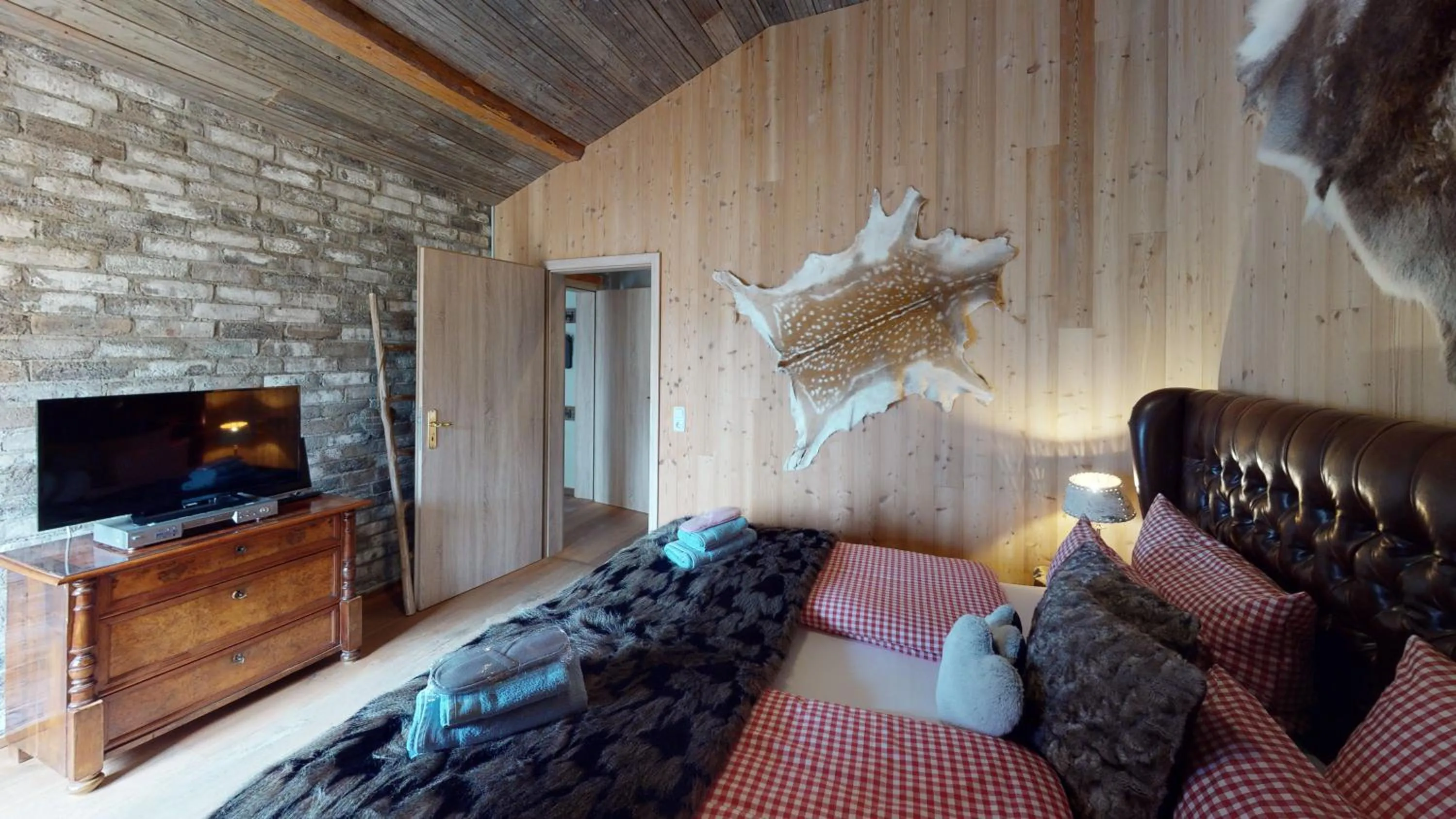 Bedroom in Herrenhaus Gut Neuruppersdorf