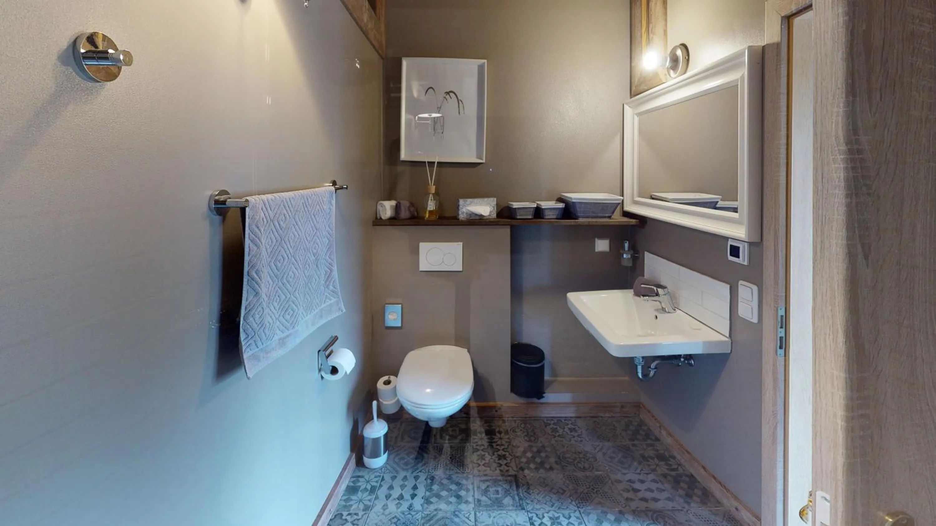 Bathroom in Herrenhaus Gut Neuruppersdorf