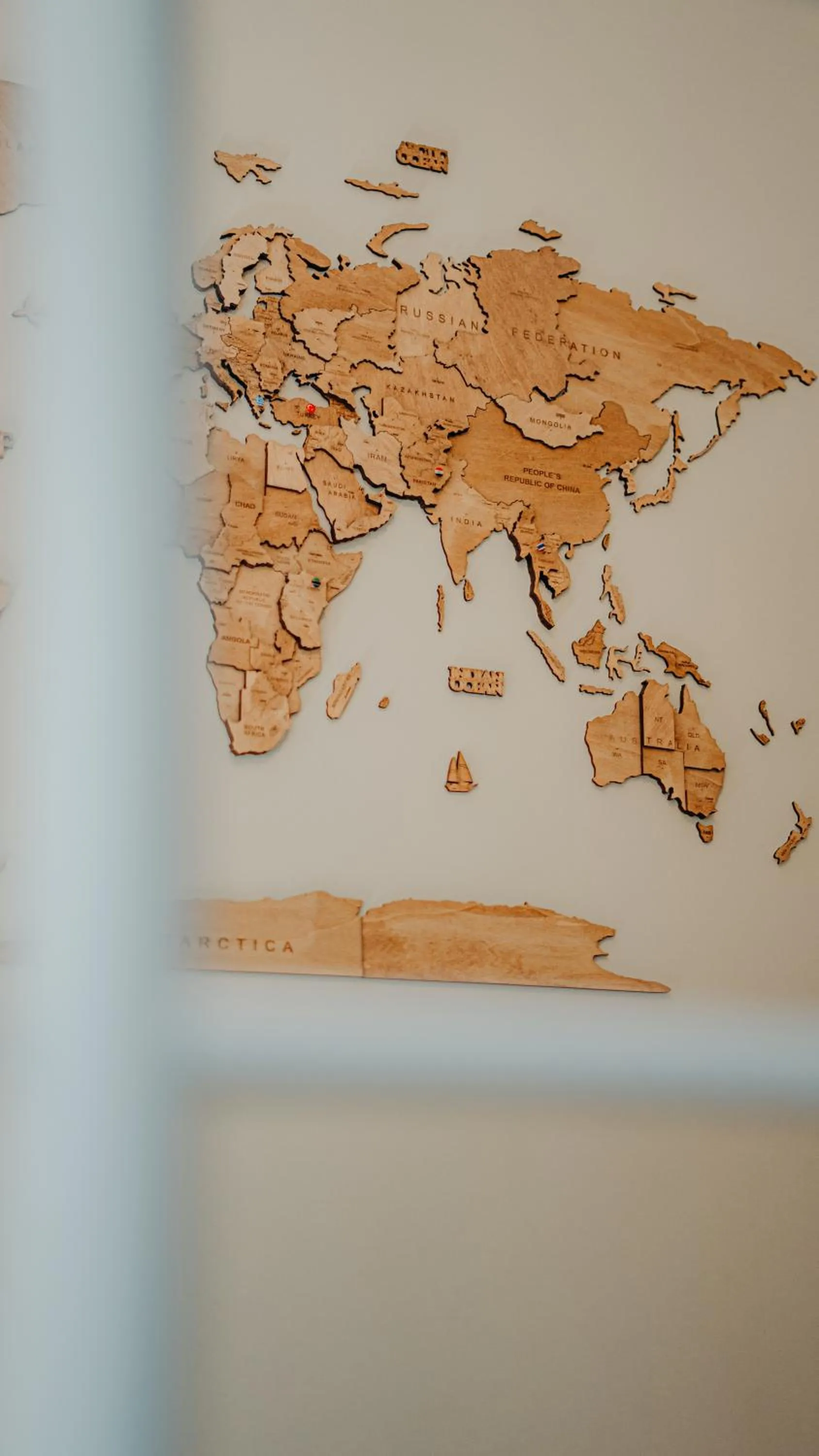 Decorative detail in Green Coast Surf House