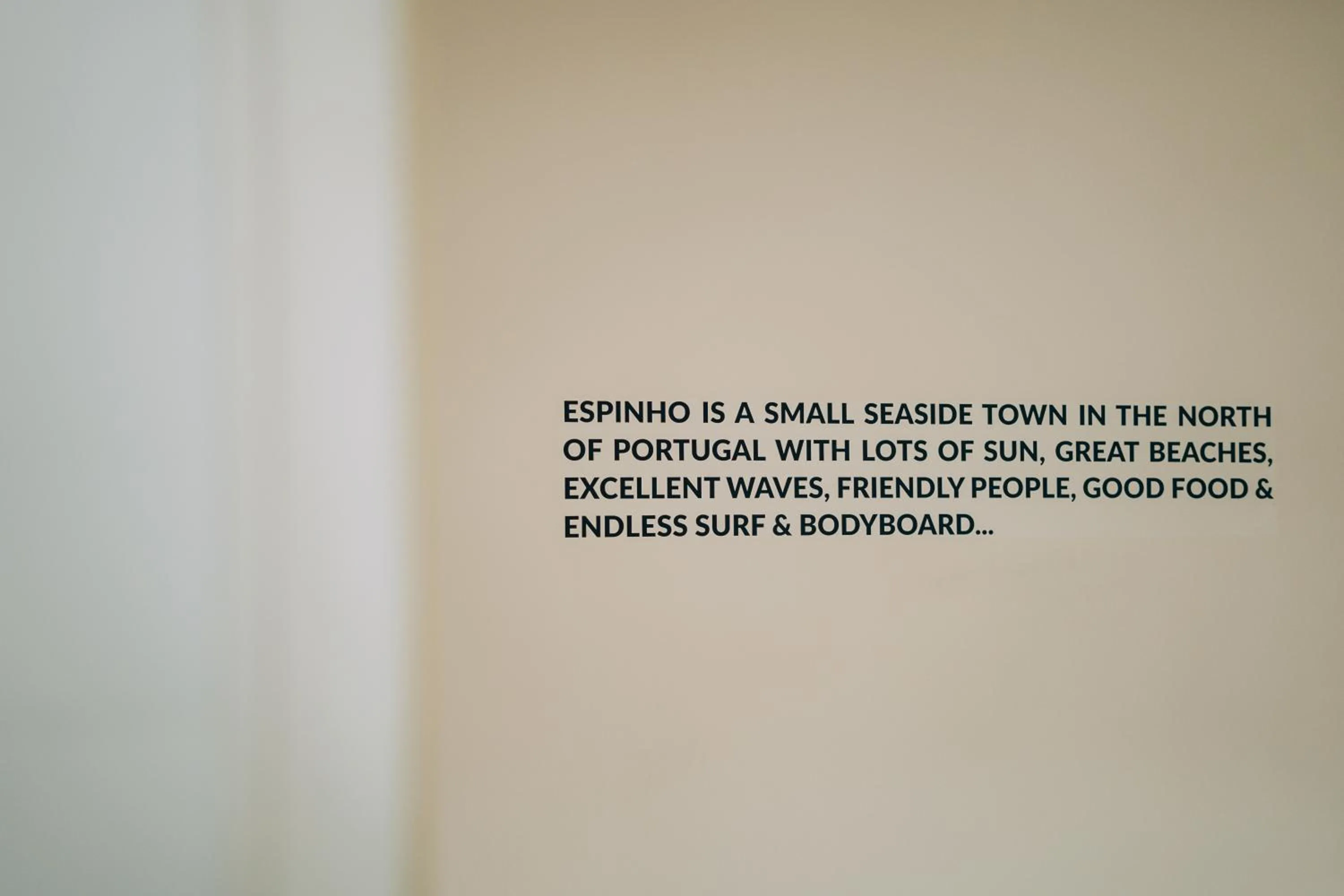 Decorative detail in Green Coast Surf House