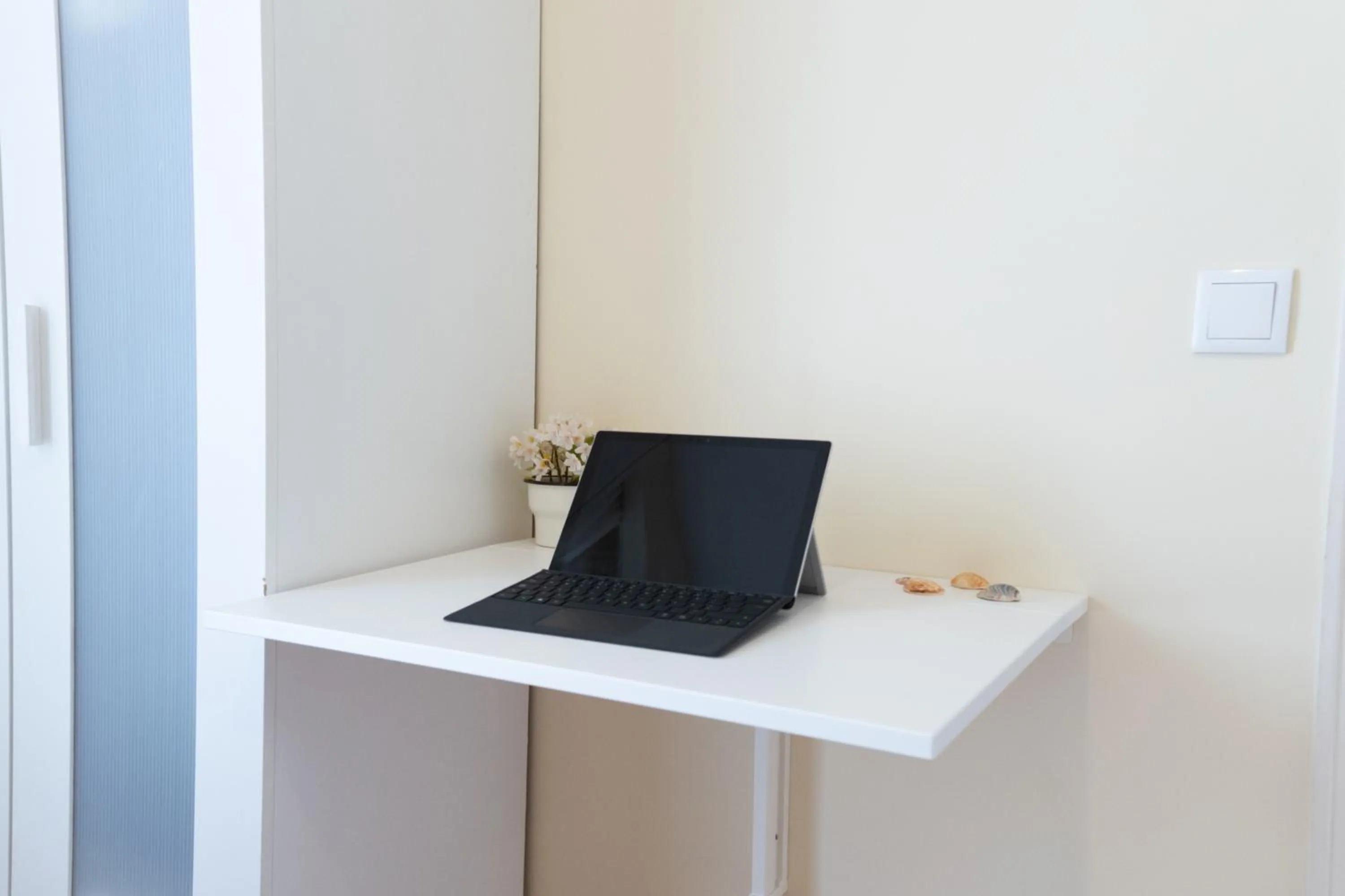 Seating area in Green Coast Surf House