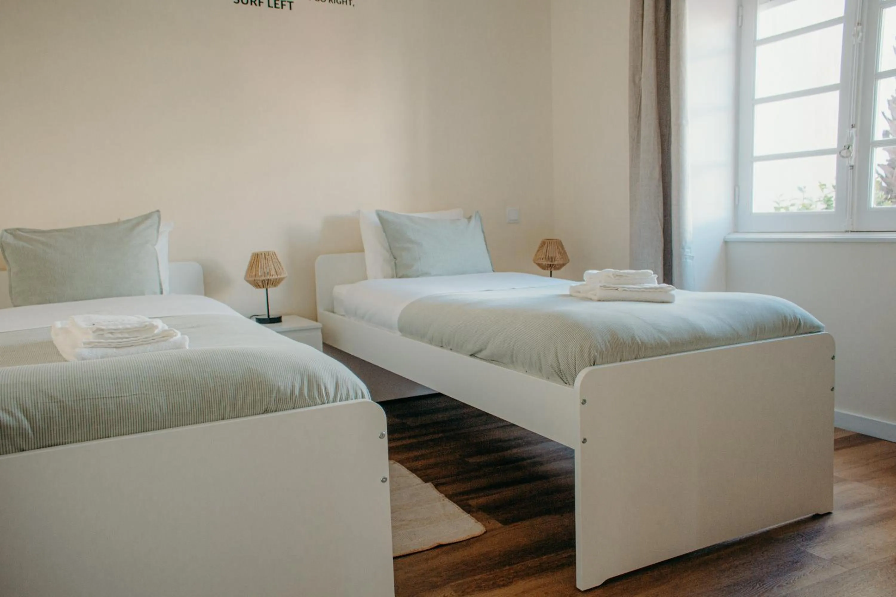 Bedroom, Bed in Green Coast Surf House