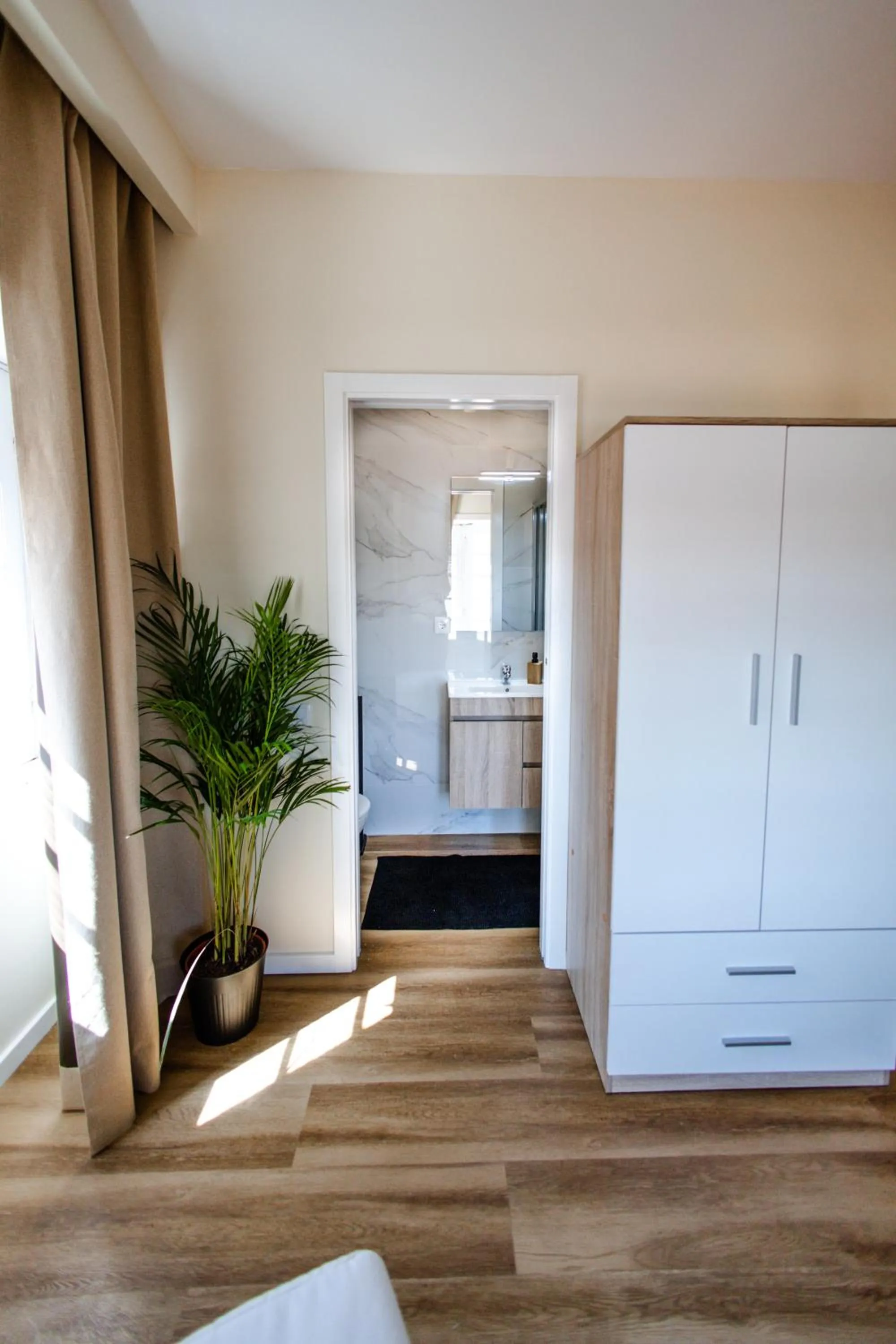 Bed in Green Coast Surf House