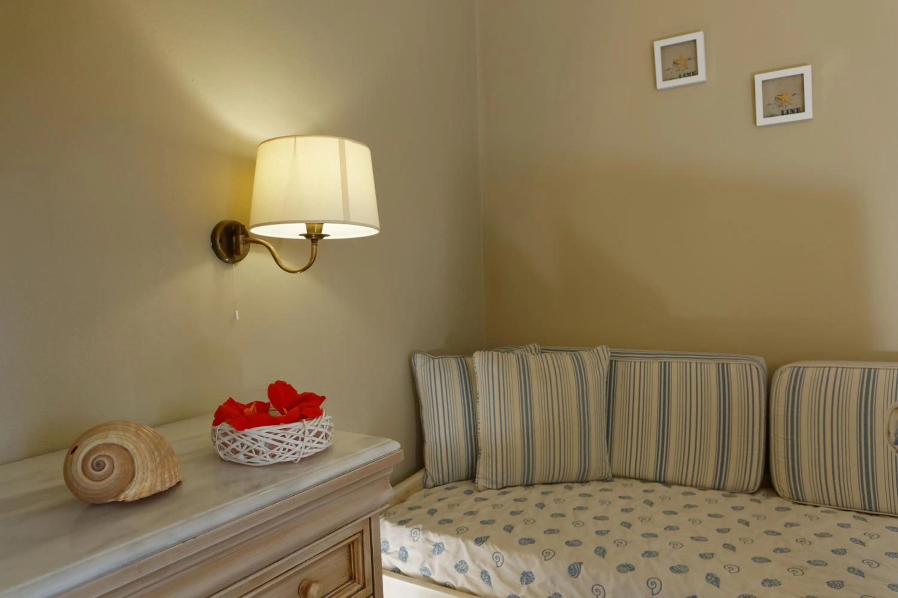 Seating area in Piskopiano Village