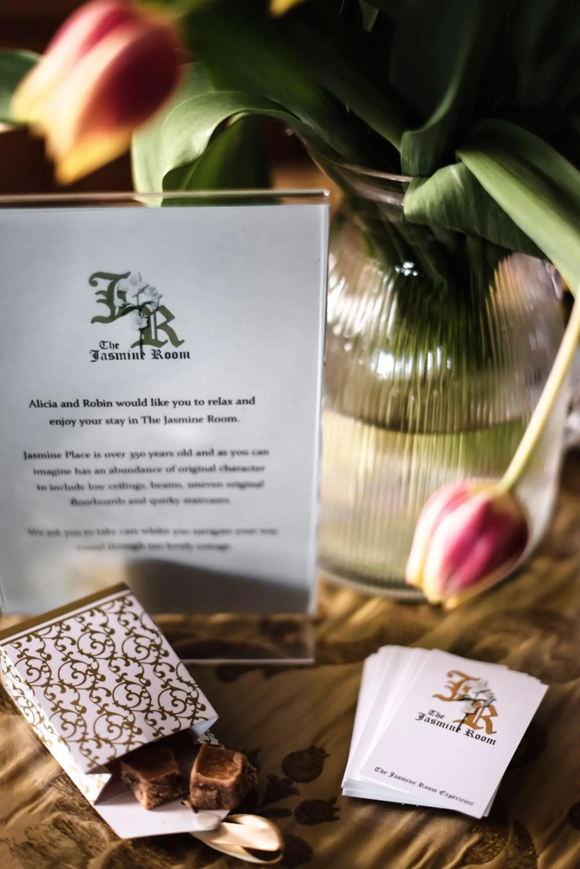 Property logo or sign in The Jasmine Room