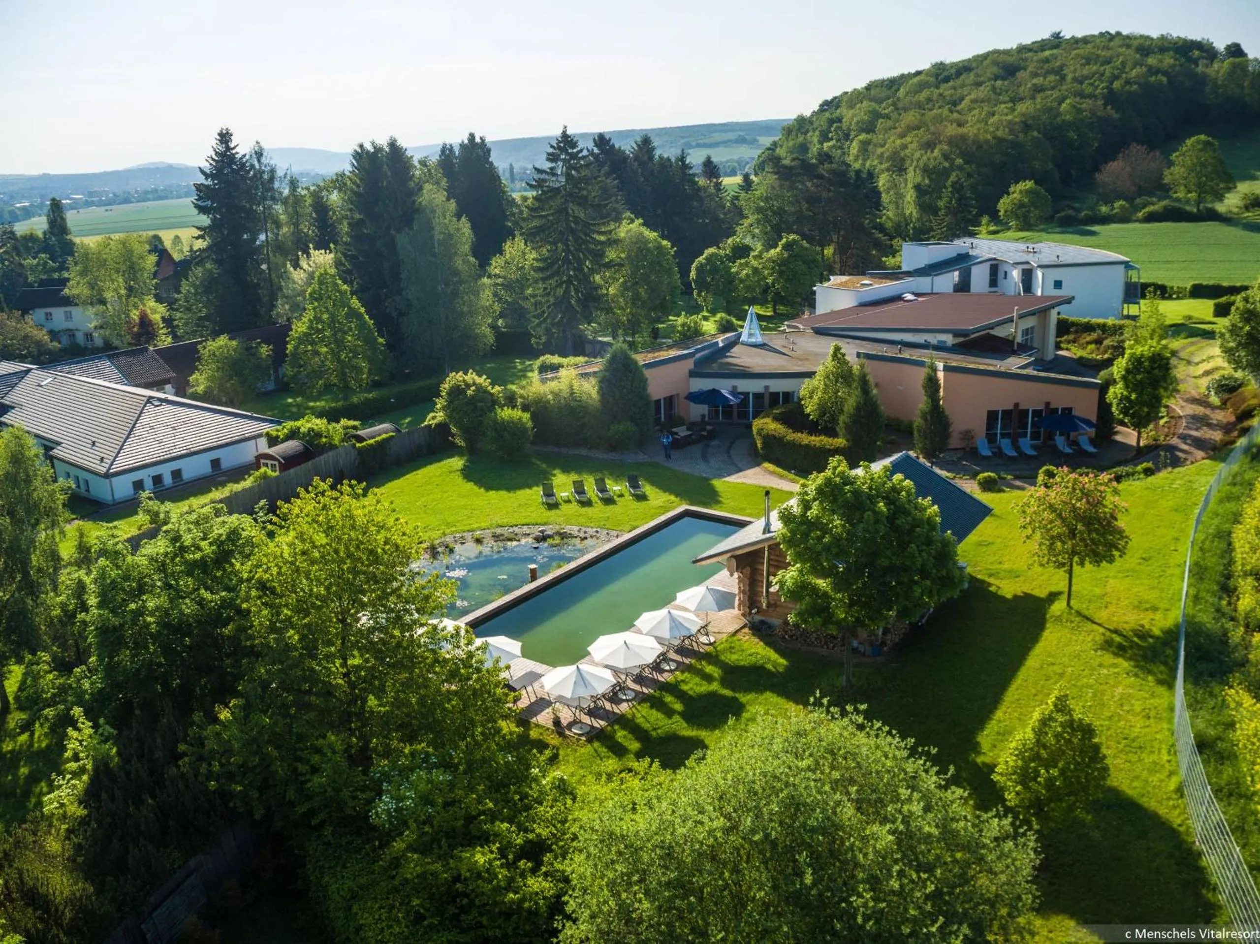 Property building in Menschels Vitalresort