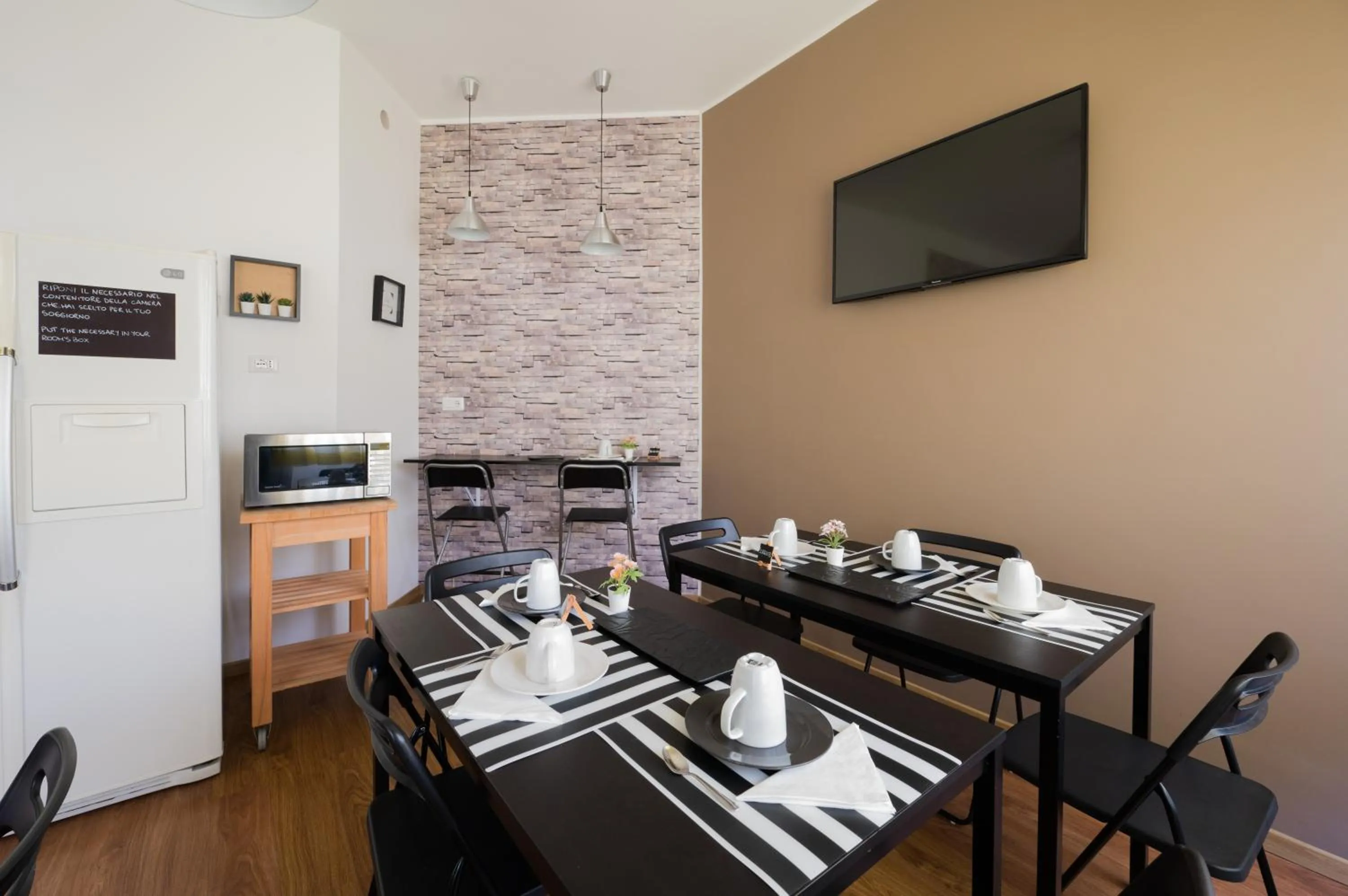 Living room in Panoramic Rooms Salerno