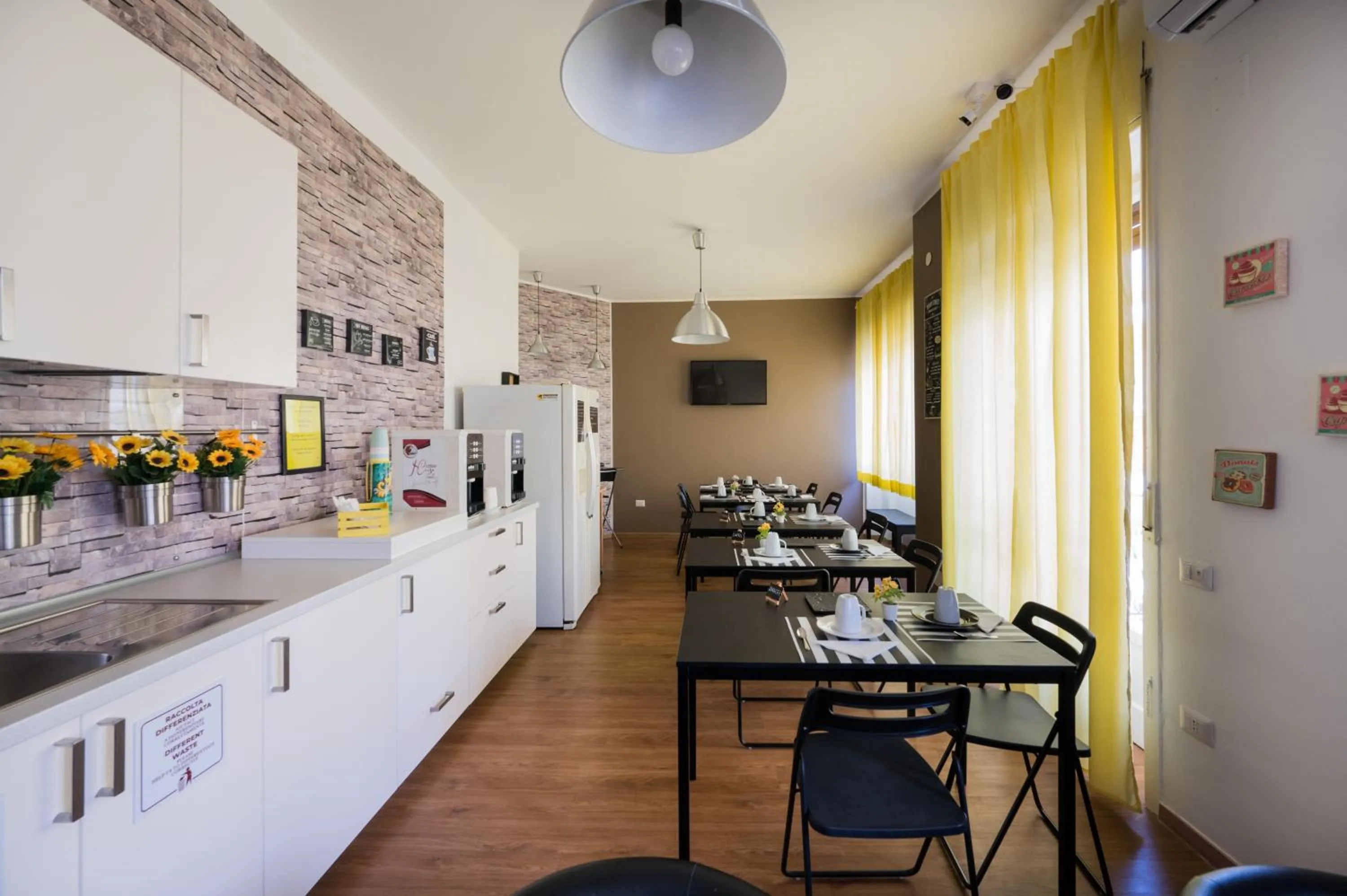Living room in Panoramic Rooms Salerno