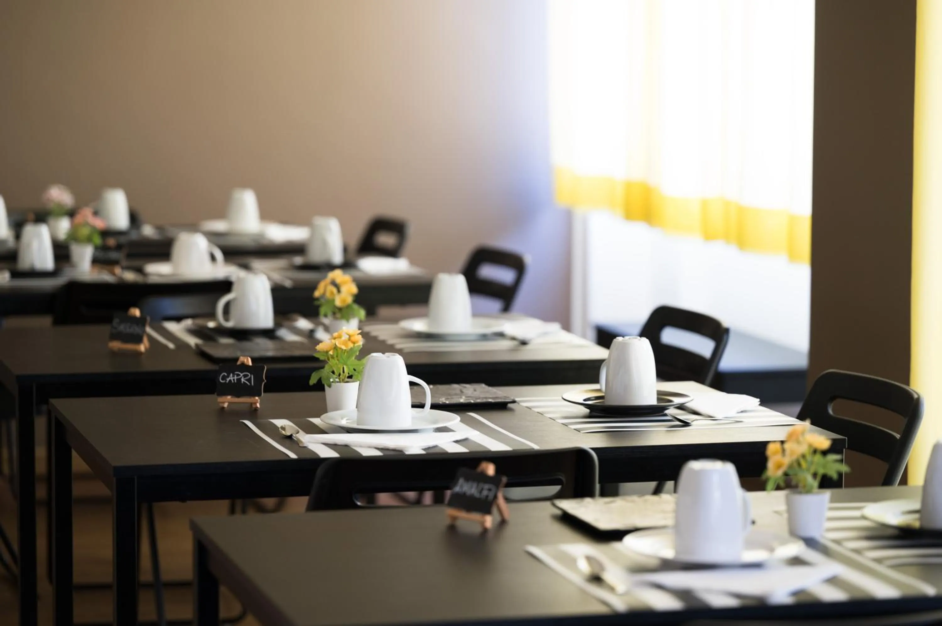 Living room in Panoramic Rooms Salerno