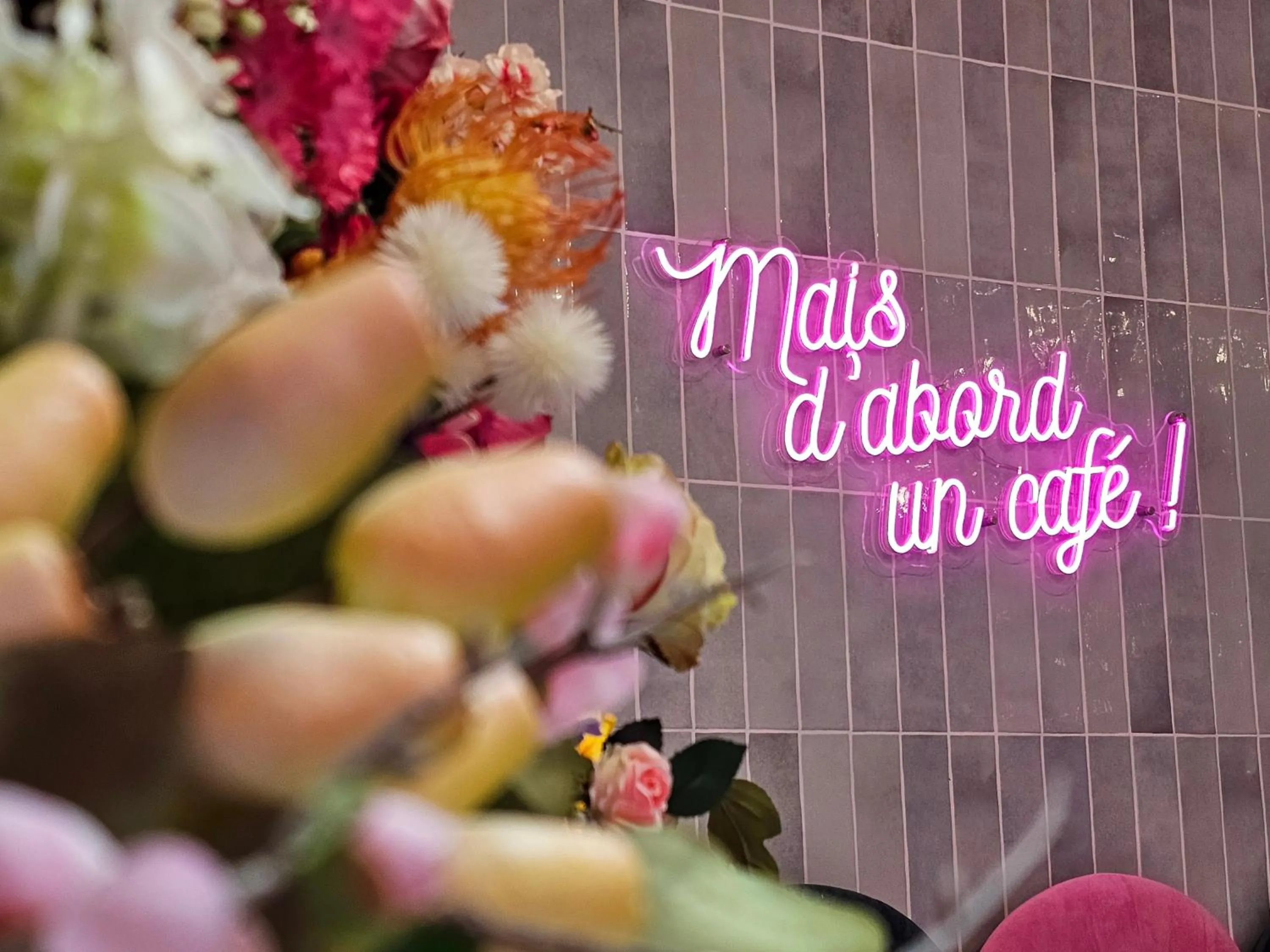 Decorative detail in Hotel La Petite Rosa