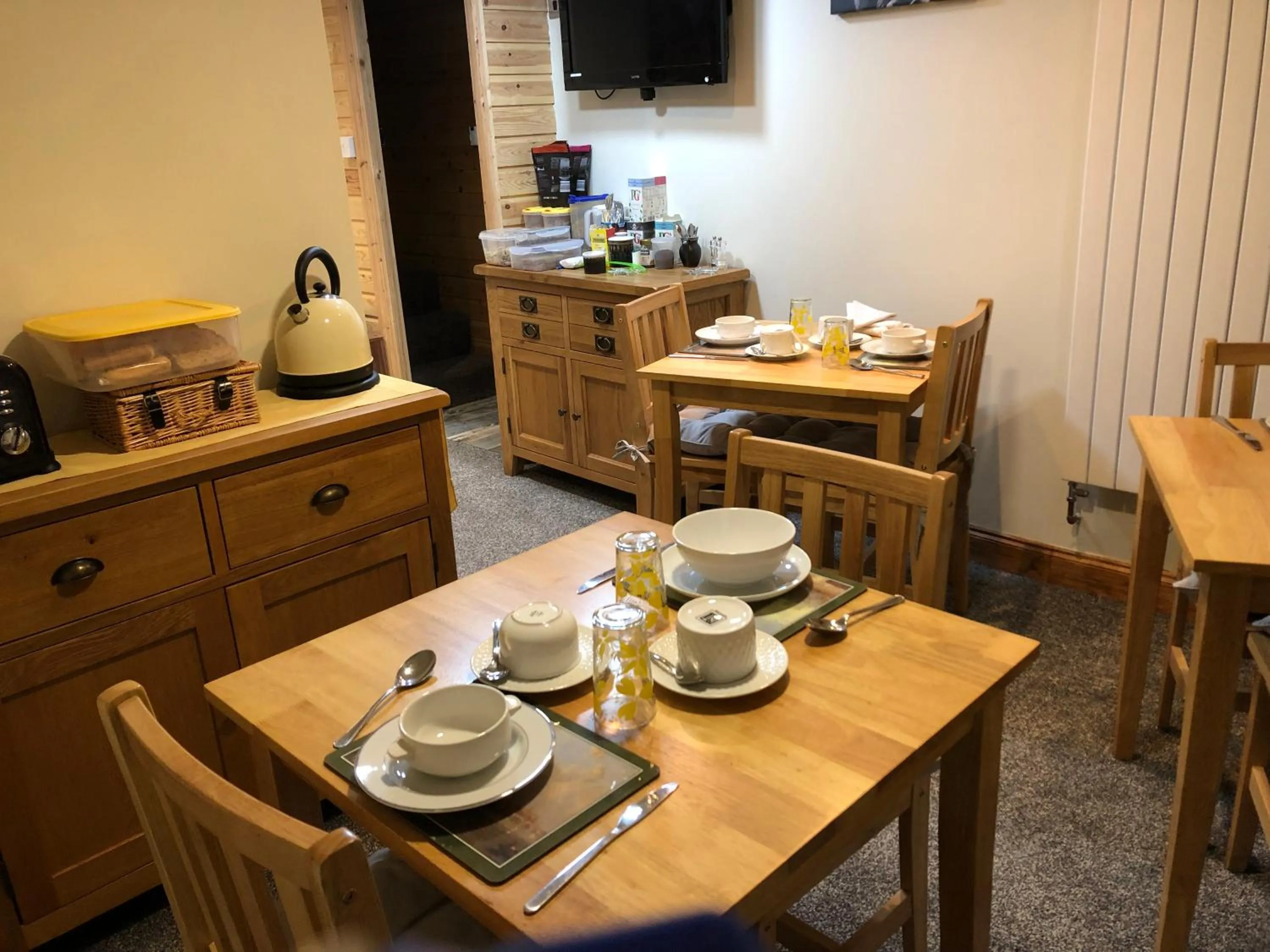 Dining area in The Old Star