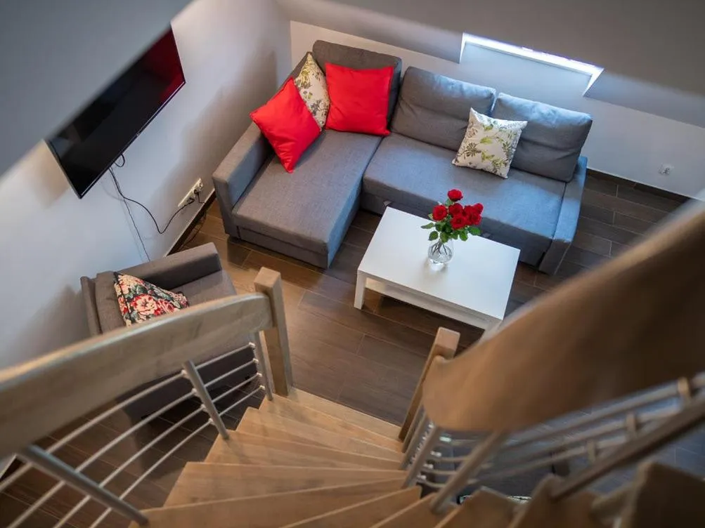 Living room in Spichlerz Bliźniaczy