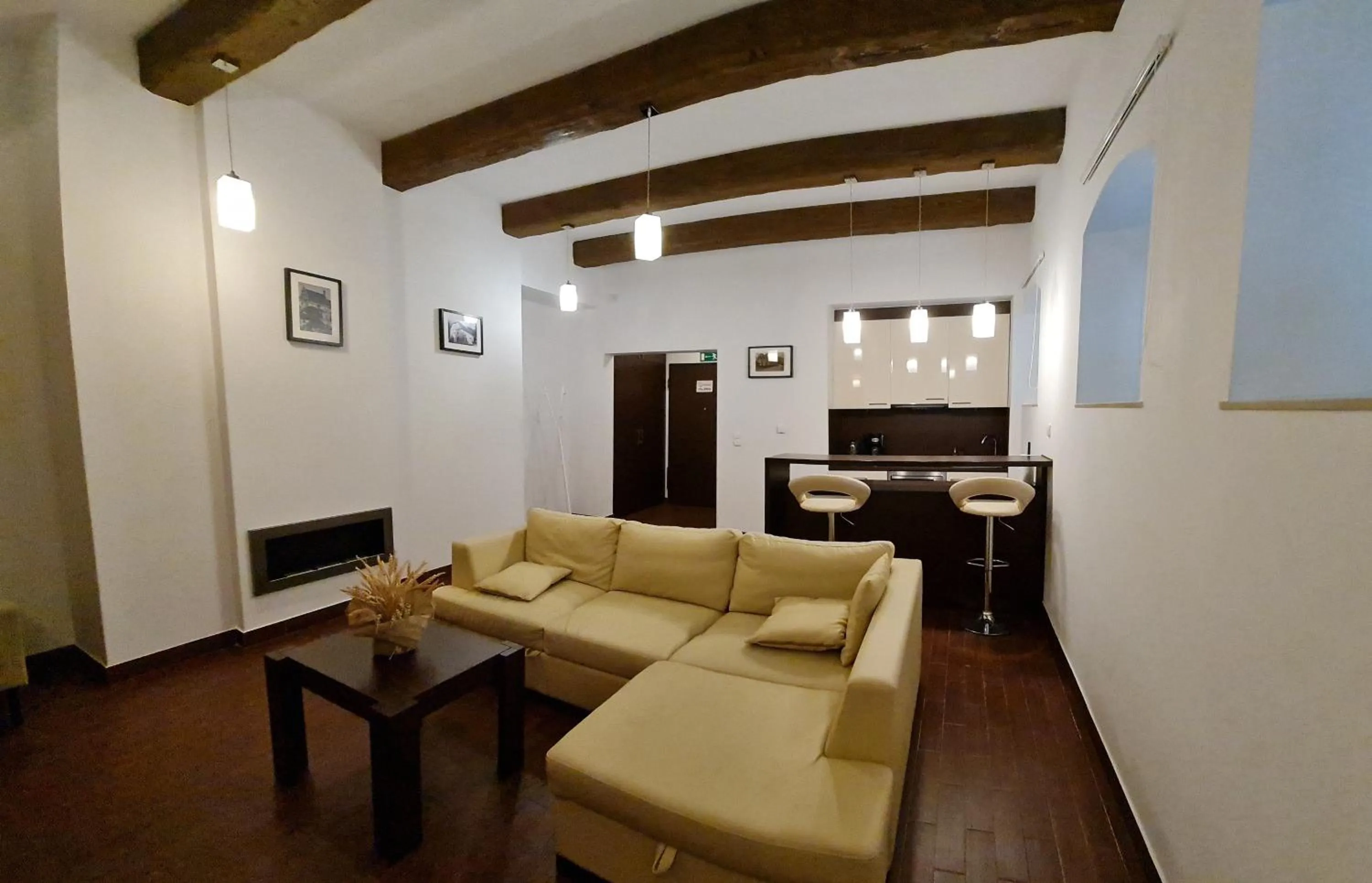 Living room in Spichlerz Bliźniaczy