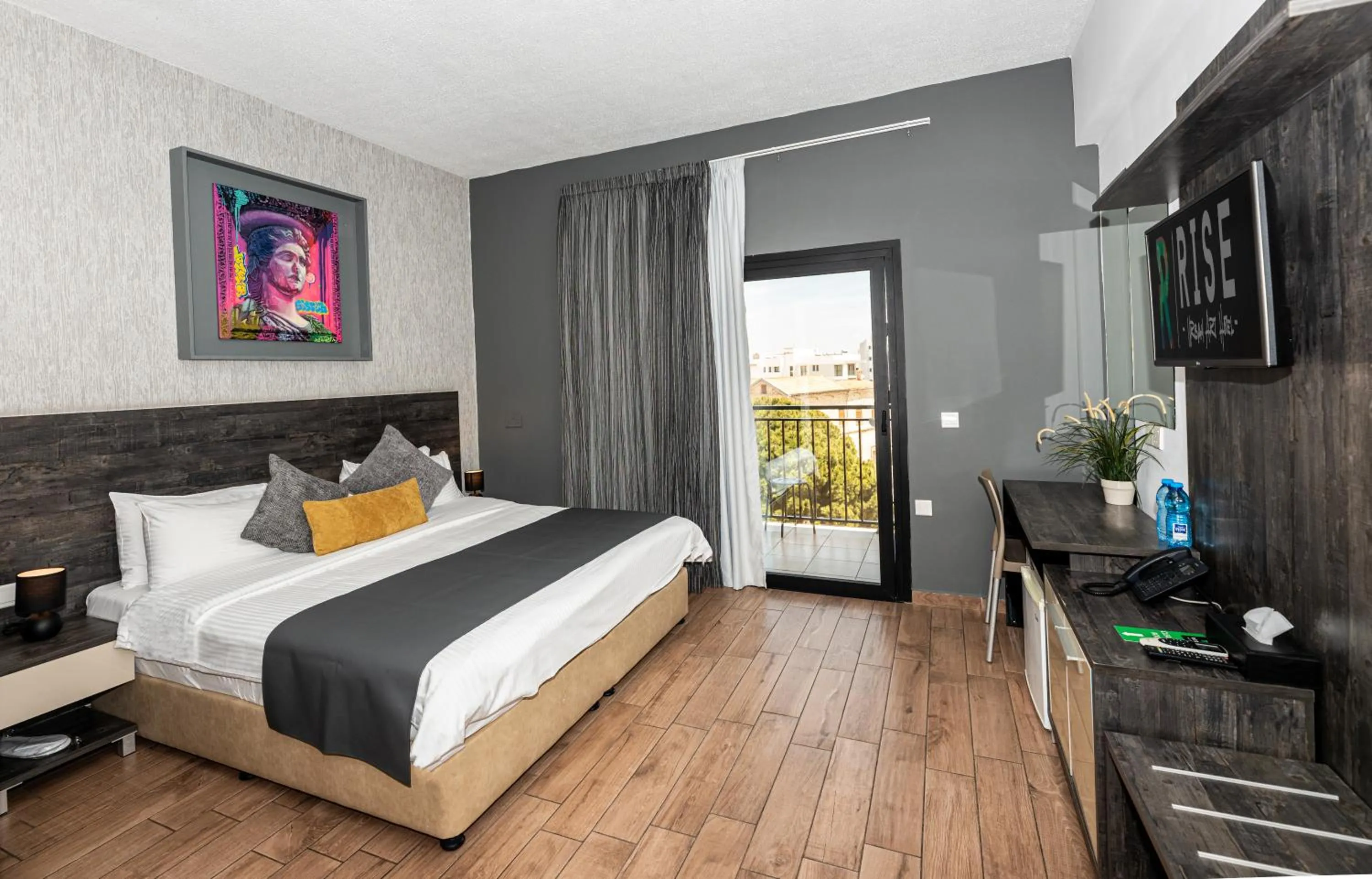 Bedroom, Bed in Rise Urban Art Hotel