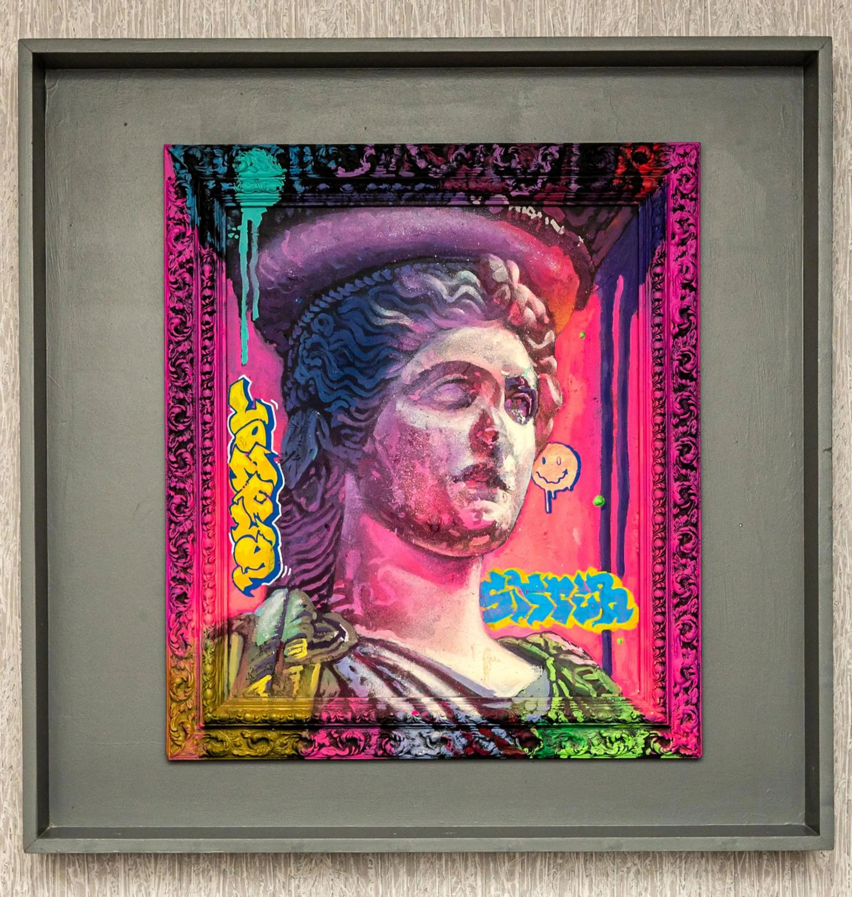 Decorative detail in Rise Urban Art Hotel