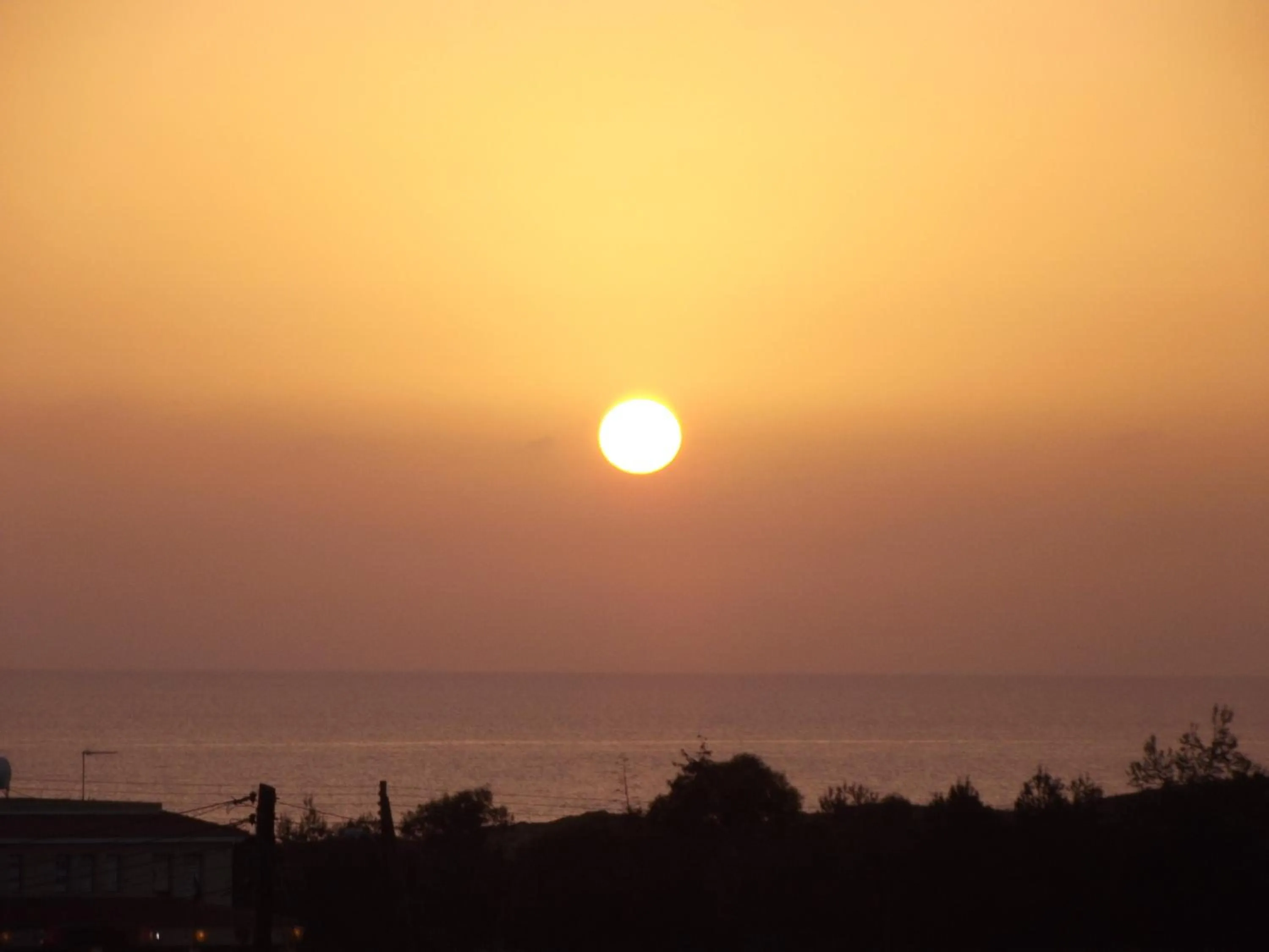 Sunset in Kefalonitis Hotel Apartments