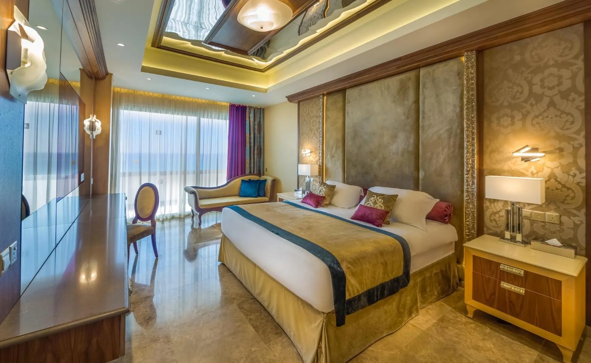 Bedroom, Bed in Adams Beach Hotel & Spa