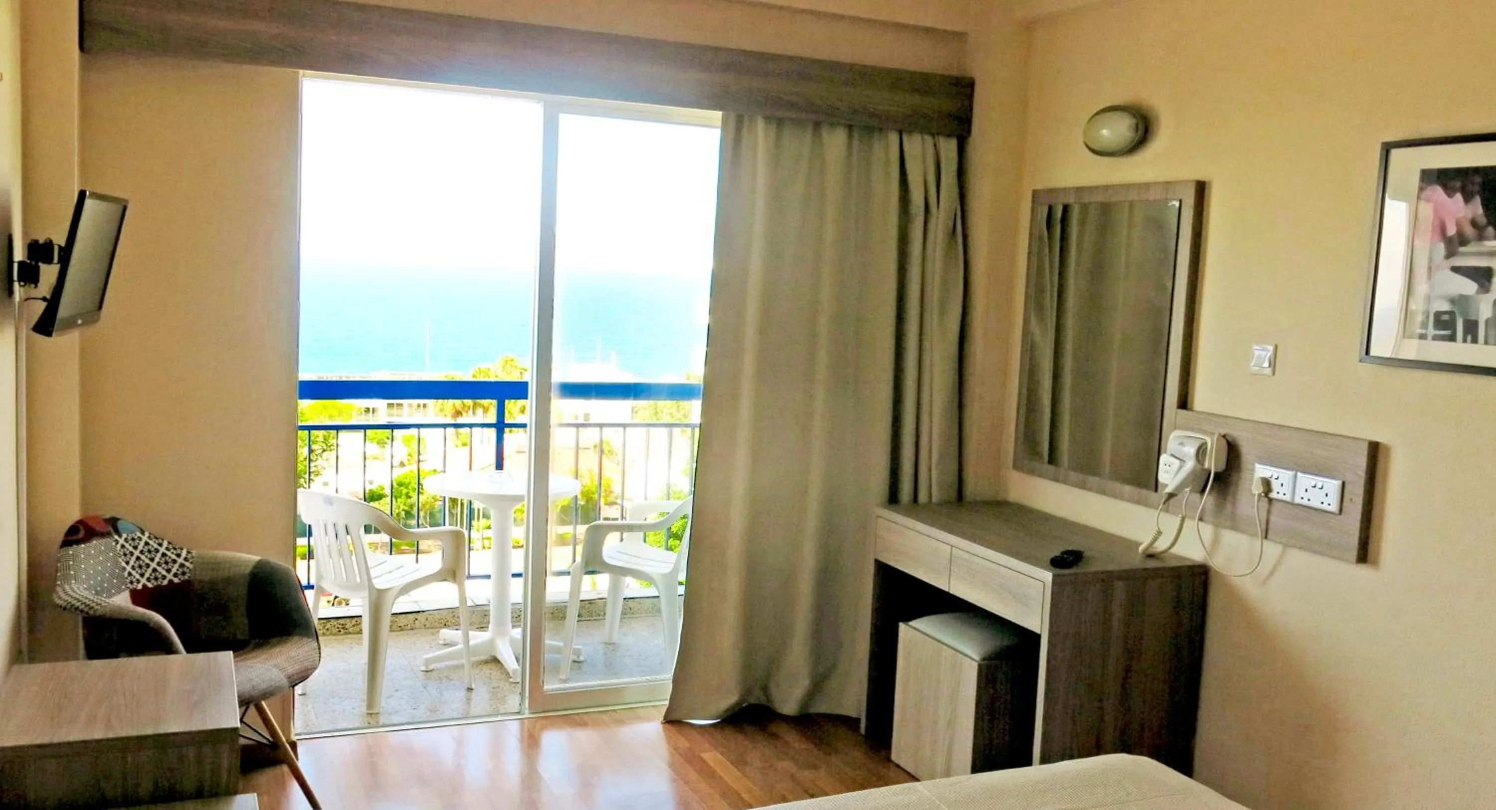 Seating area in Marina Hotel