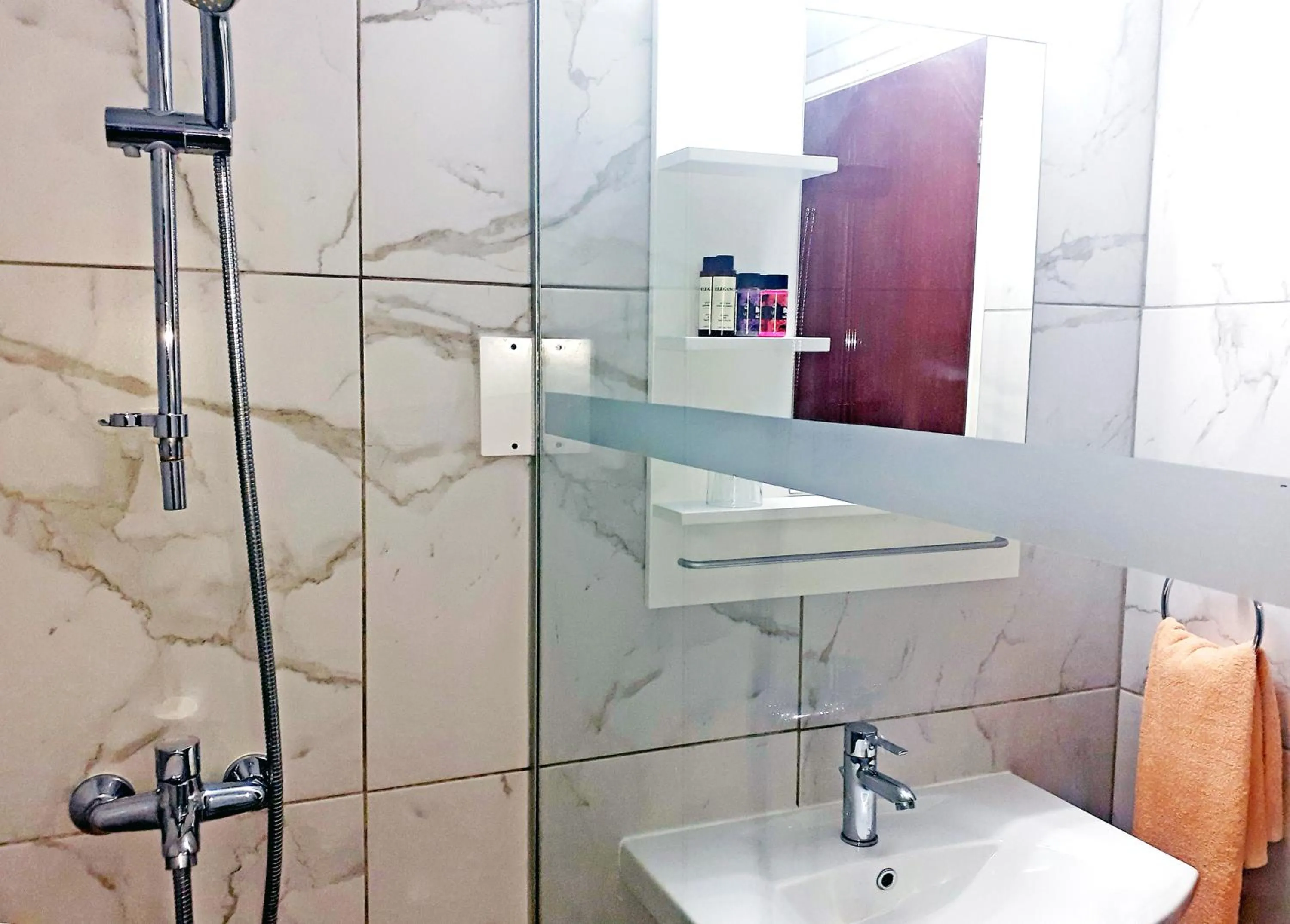 Bathroom in Marina Hotel