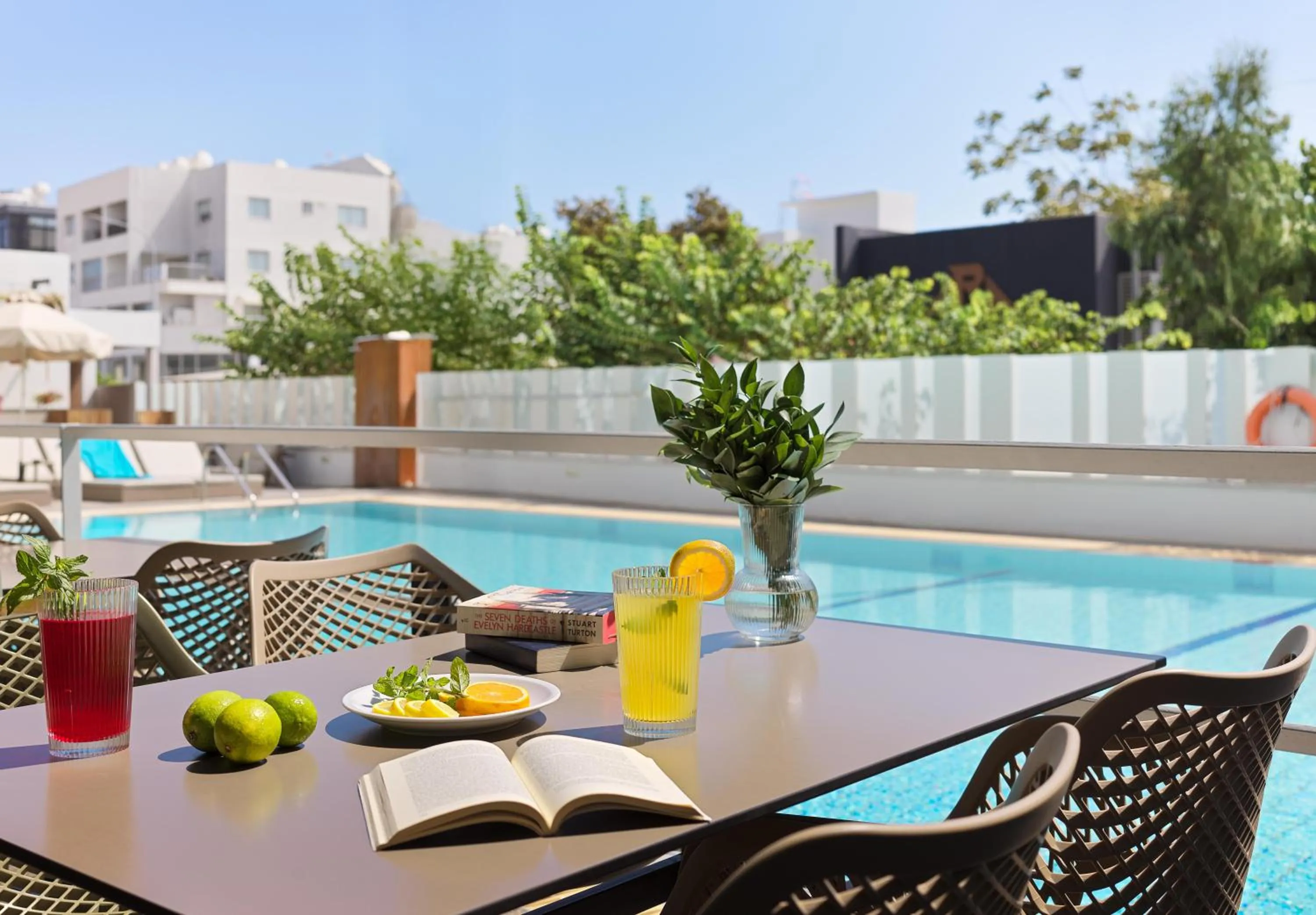 Property building in Pefkos City Hotel