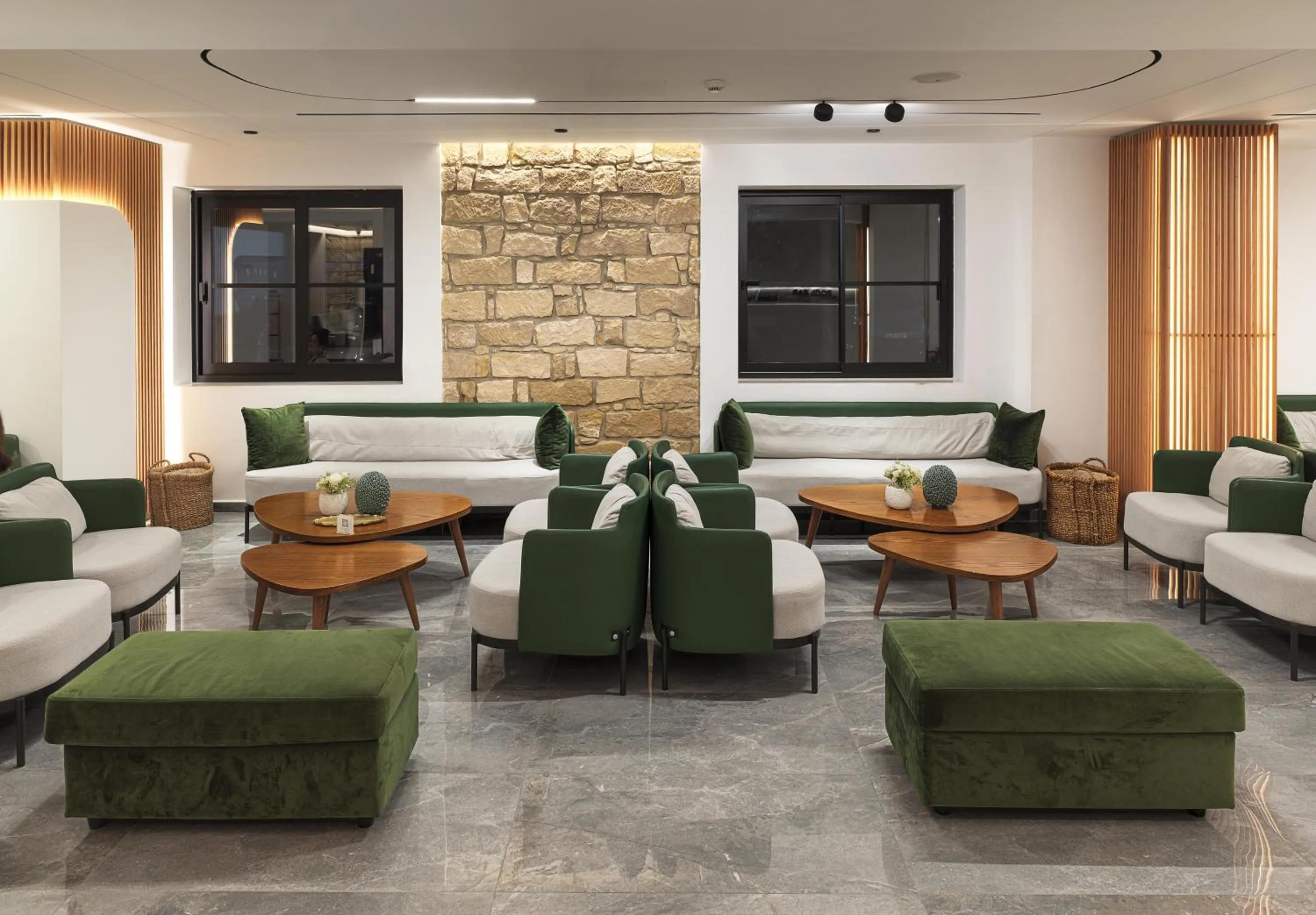 Lobby or reception in Pefkos City Hotel