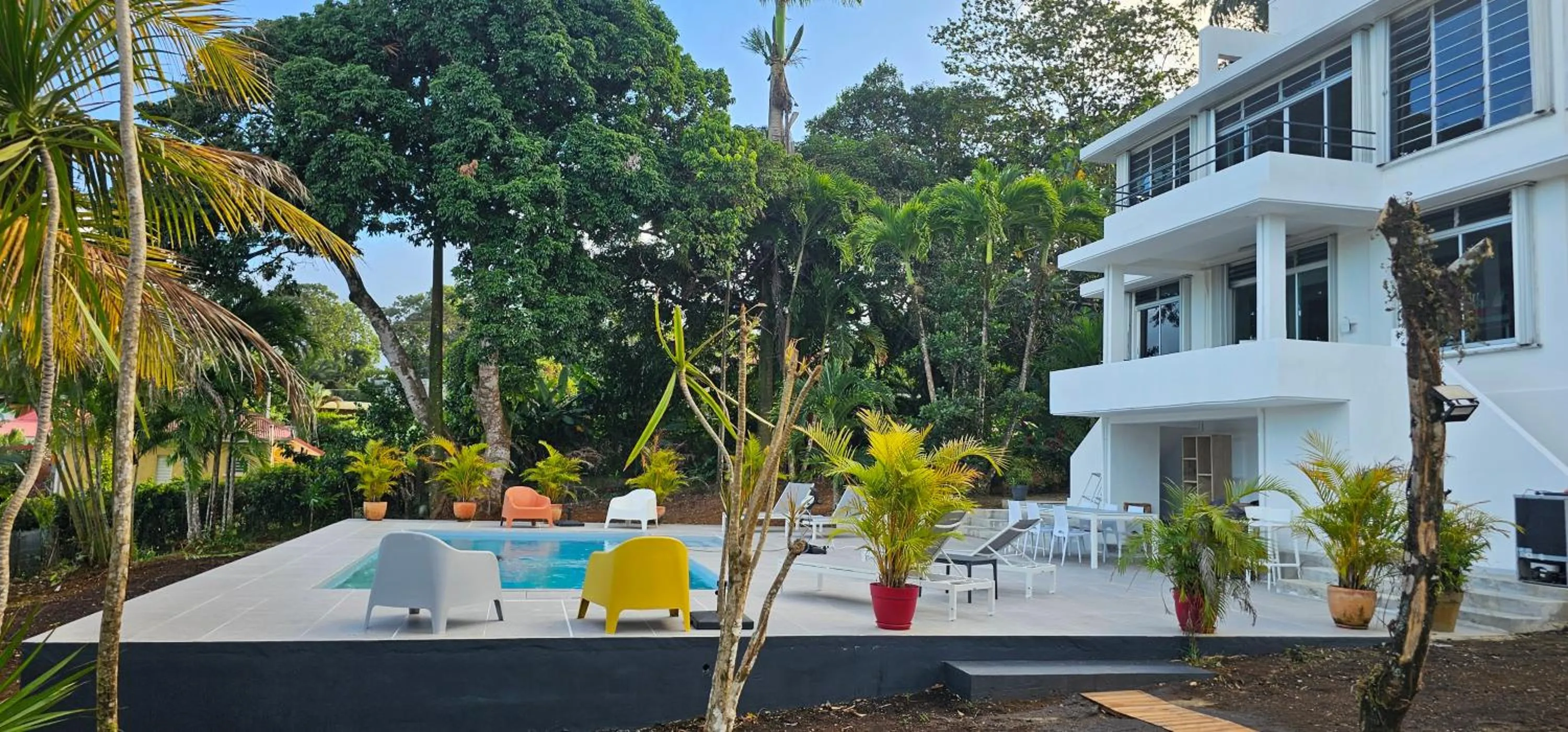 Swimming pool in Habitation Villa Les Cassias