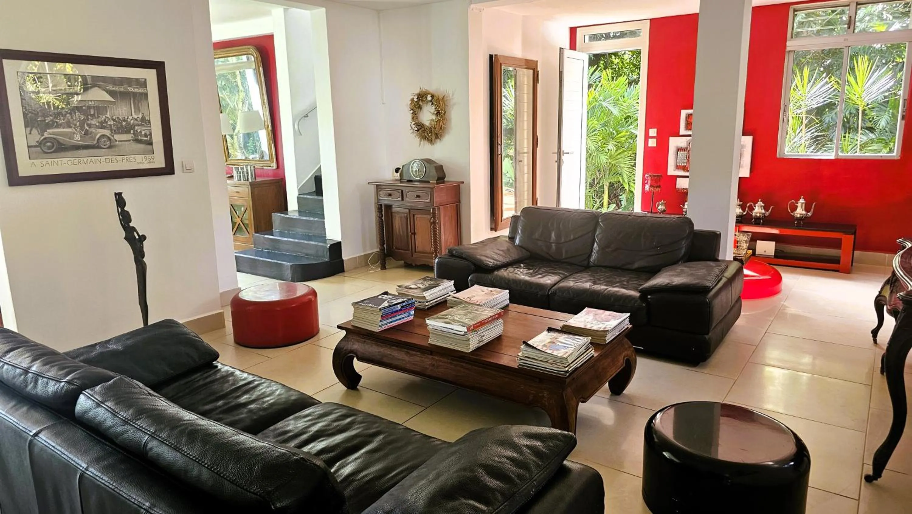 Living room in Habitation Villa Les Cassias