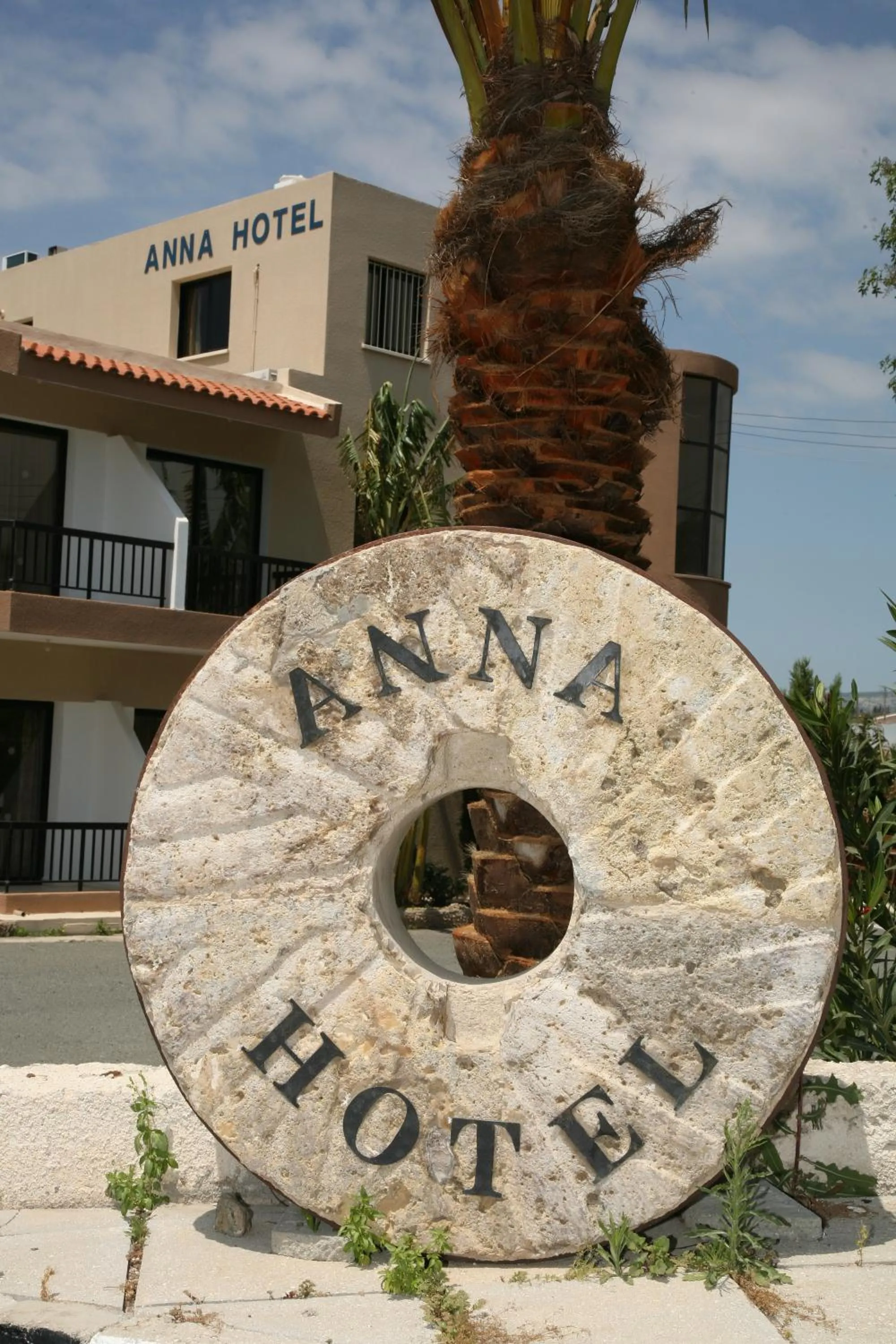 Facade/entrance in Anna Hotel Apartments