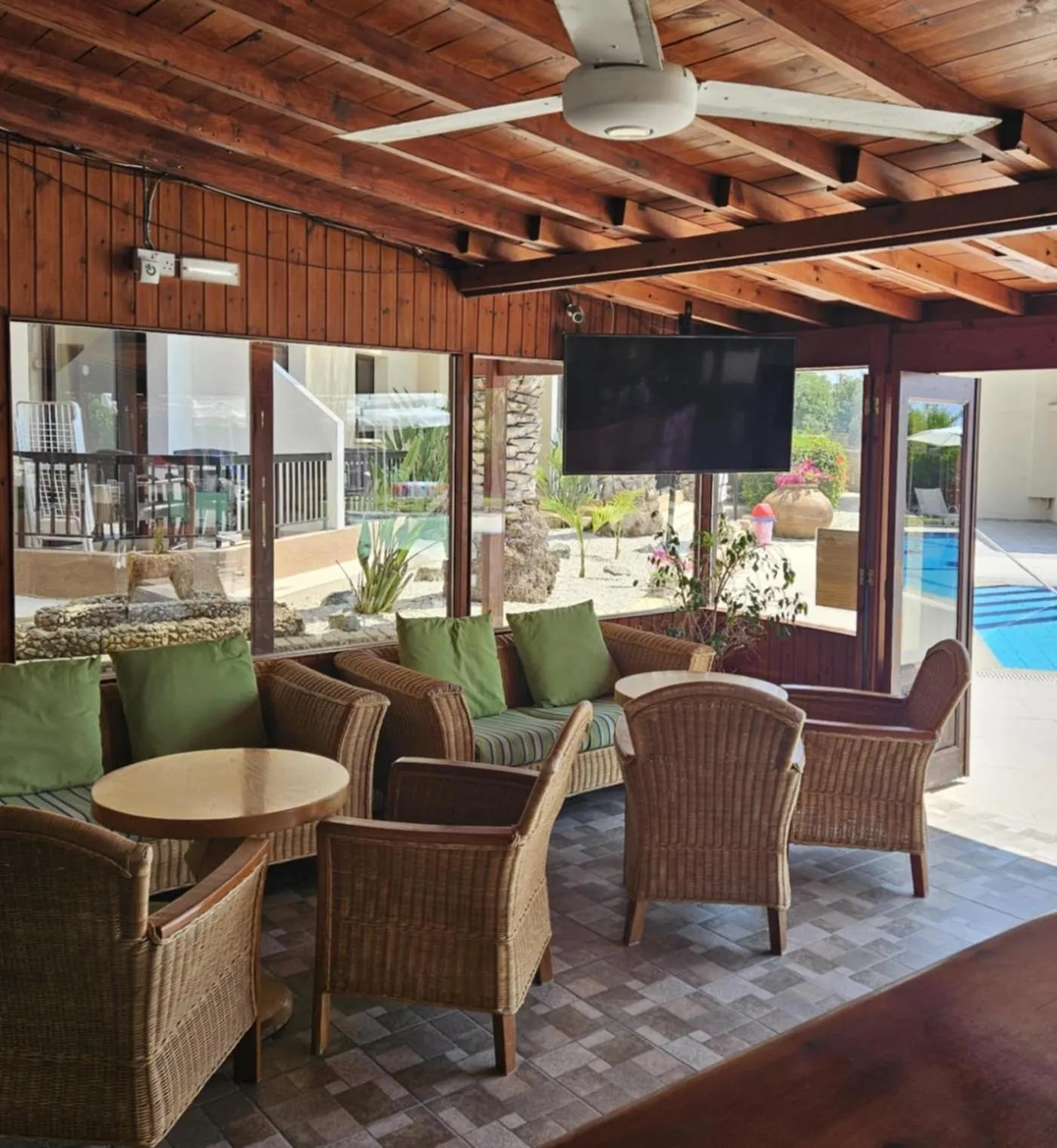 Lounge or bar in Anna Hotel Apartments