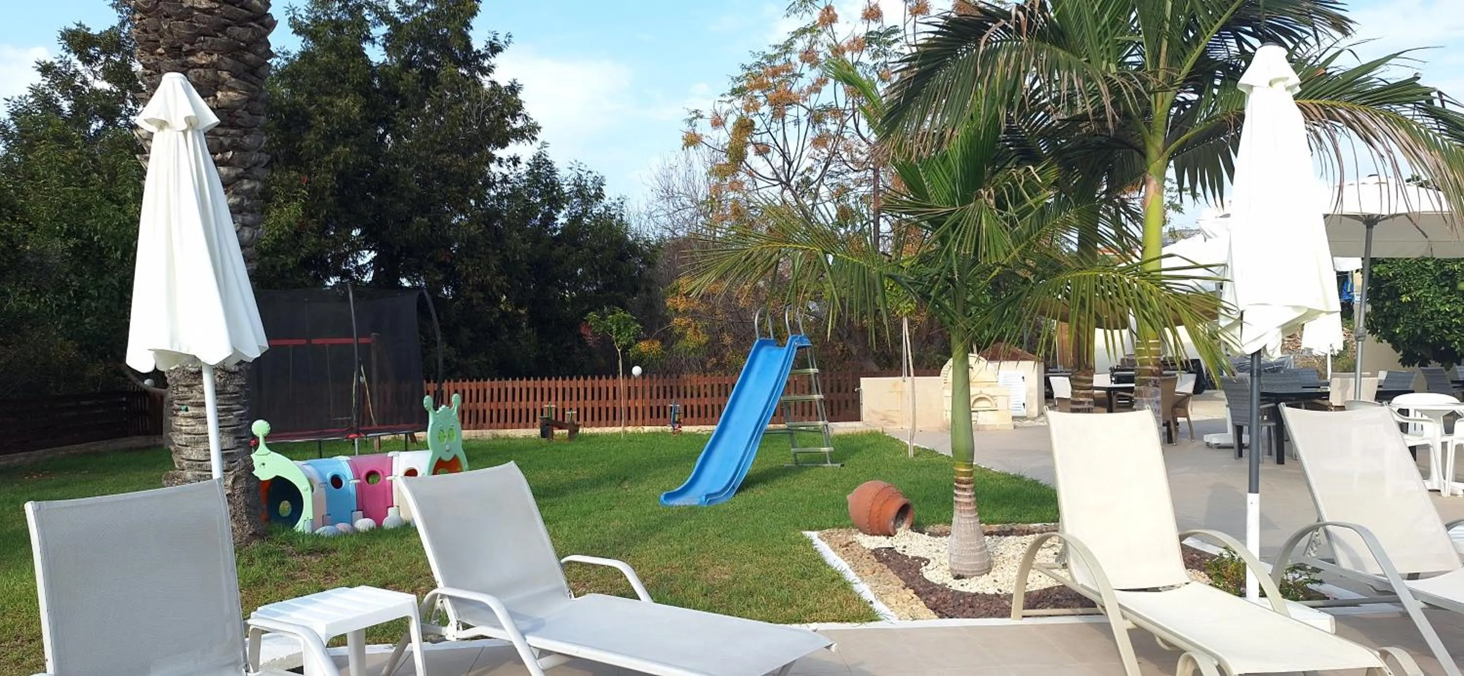 Children play ground in Anna Hotel Apartments