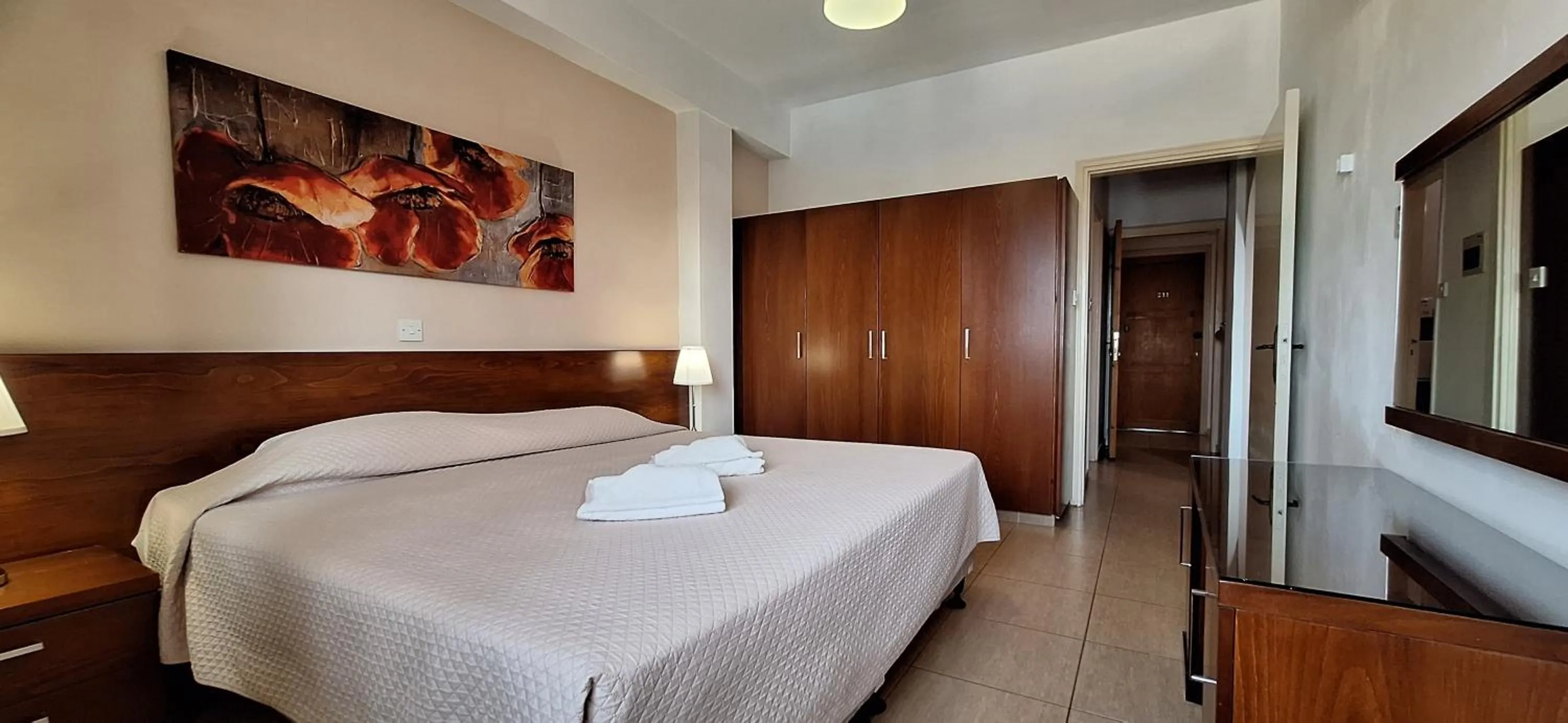 Bedroom, Bed in Anna Hotel Apartments