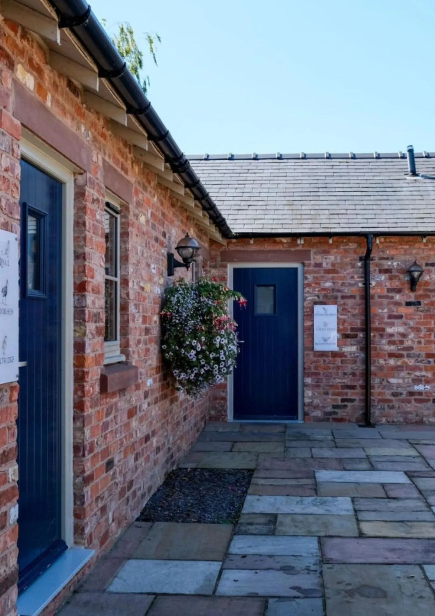 Inner courtyard view in Cock O' Barton