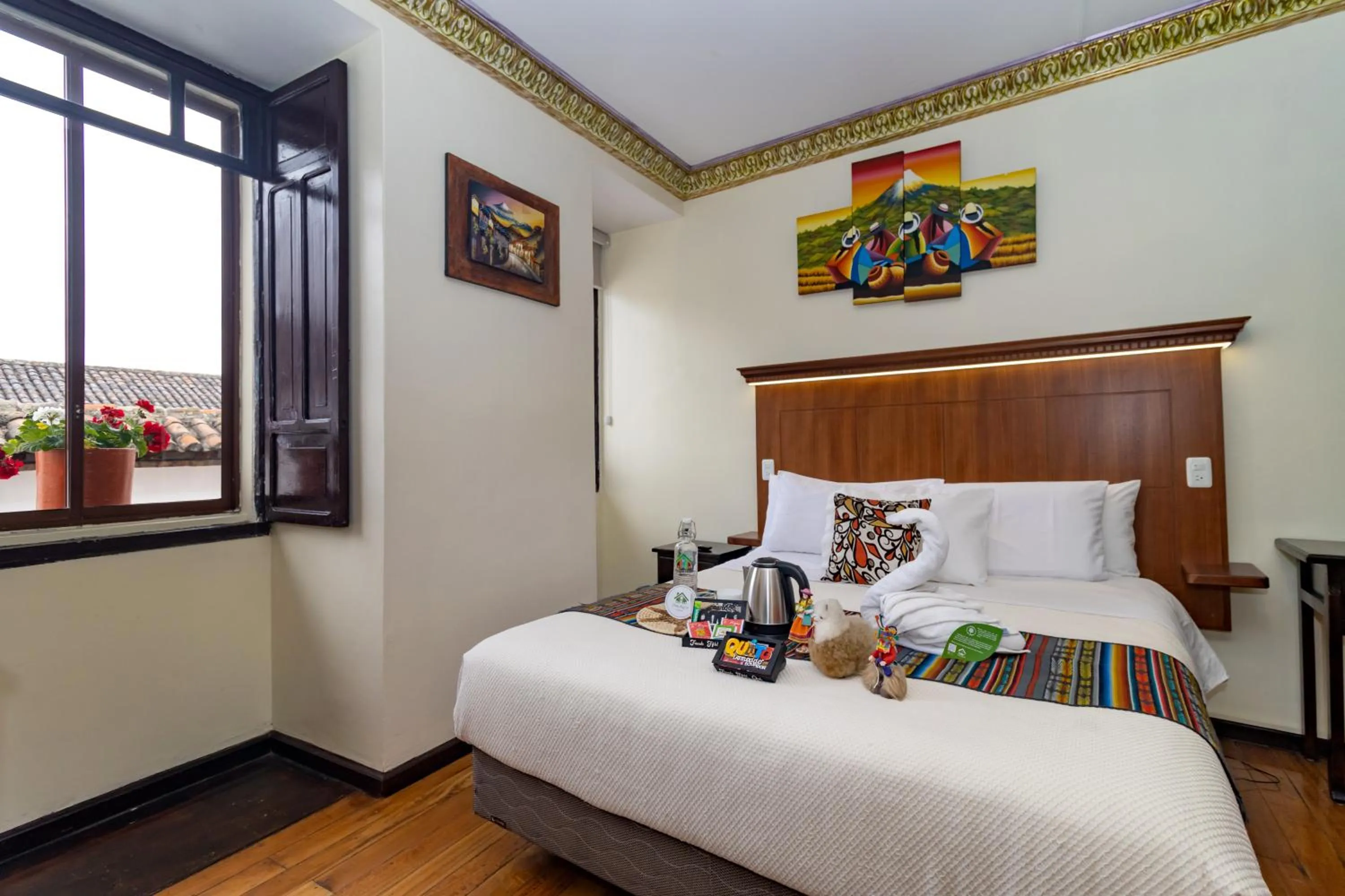 Bed in Friends Hotel & Rooftop - Historic Center & Museums