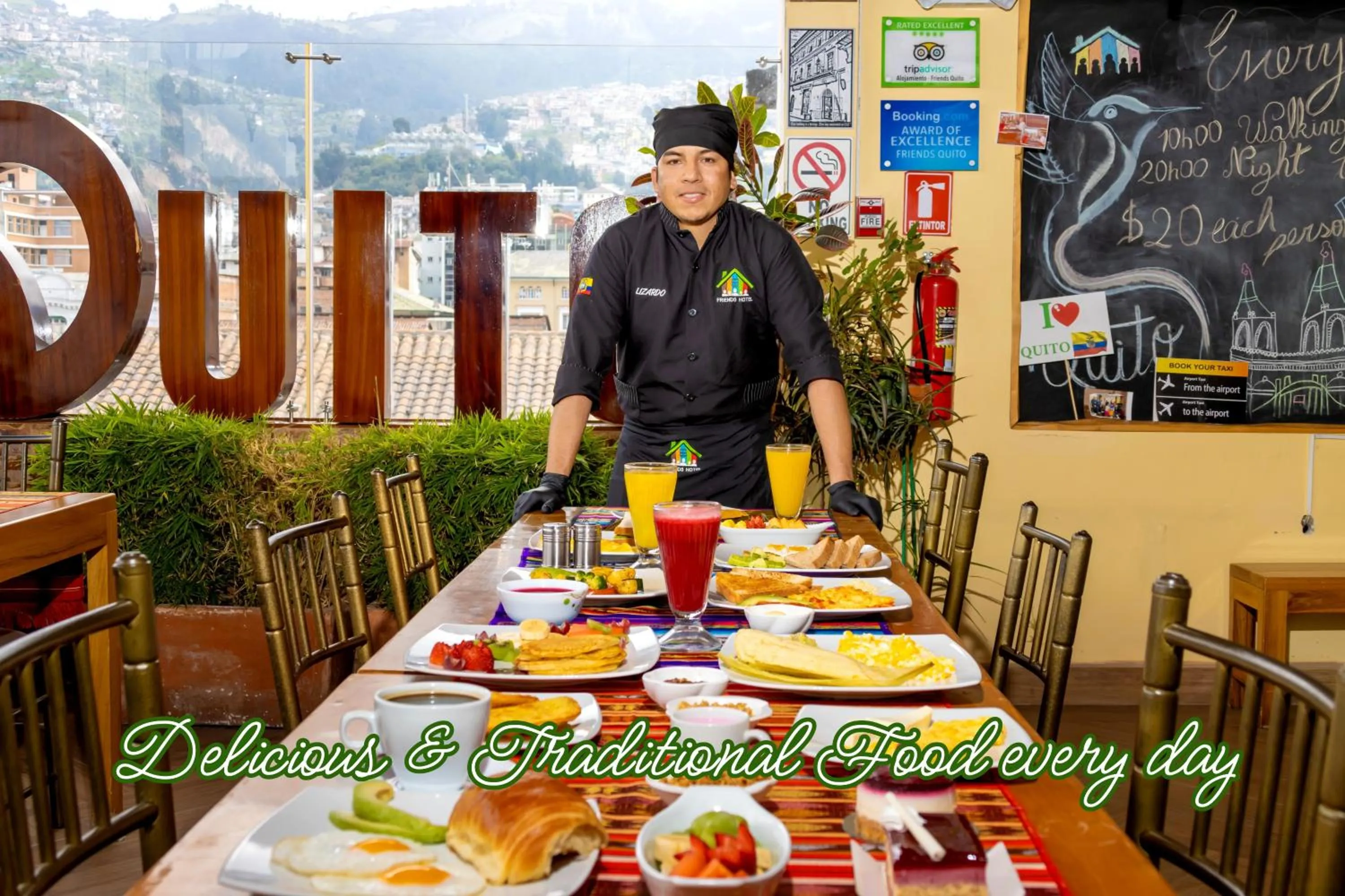 Balcony/Terrace in Friends Hotel & Rooftop - Historic Center & Museums