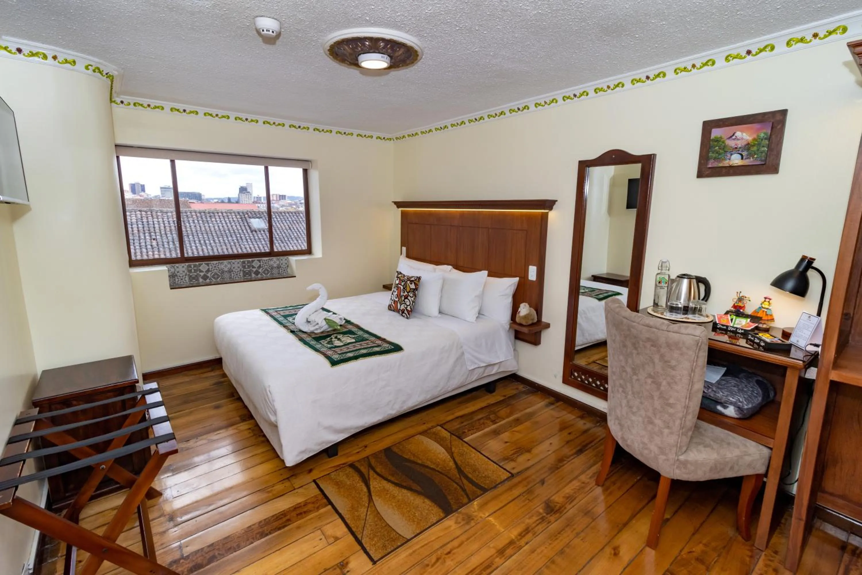 Photo of the whole room, Bed in Friends Hotel & Rooftop - Historic Center & Museums