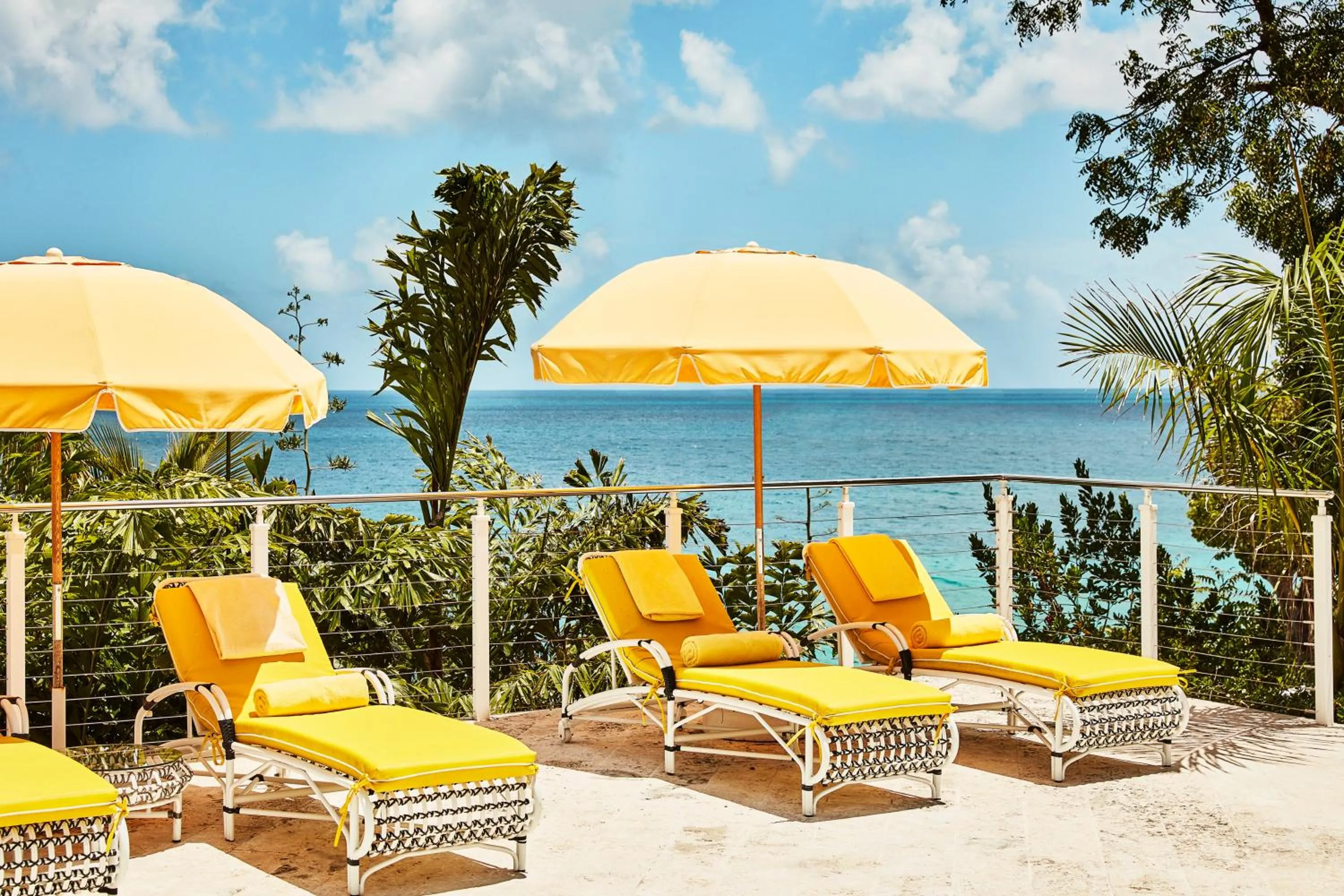 Pool view in Malliouhana Resort Anguilla