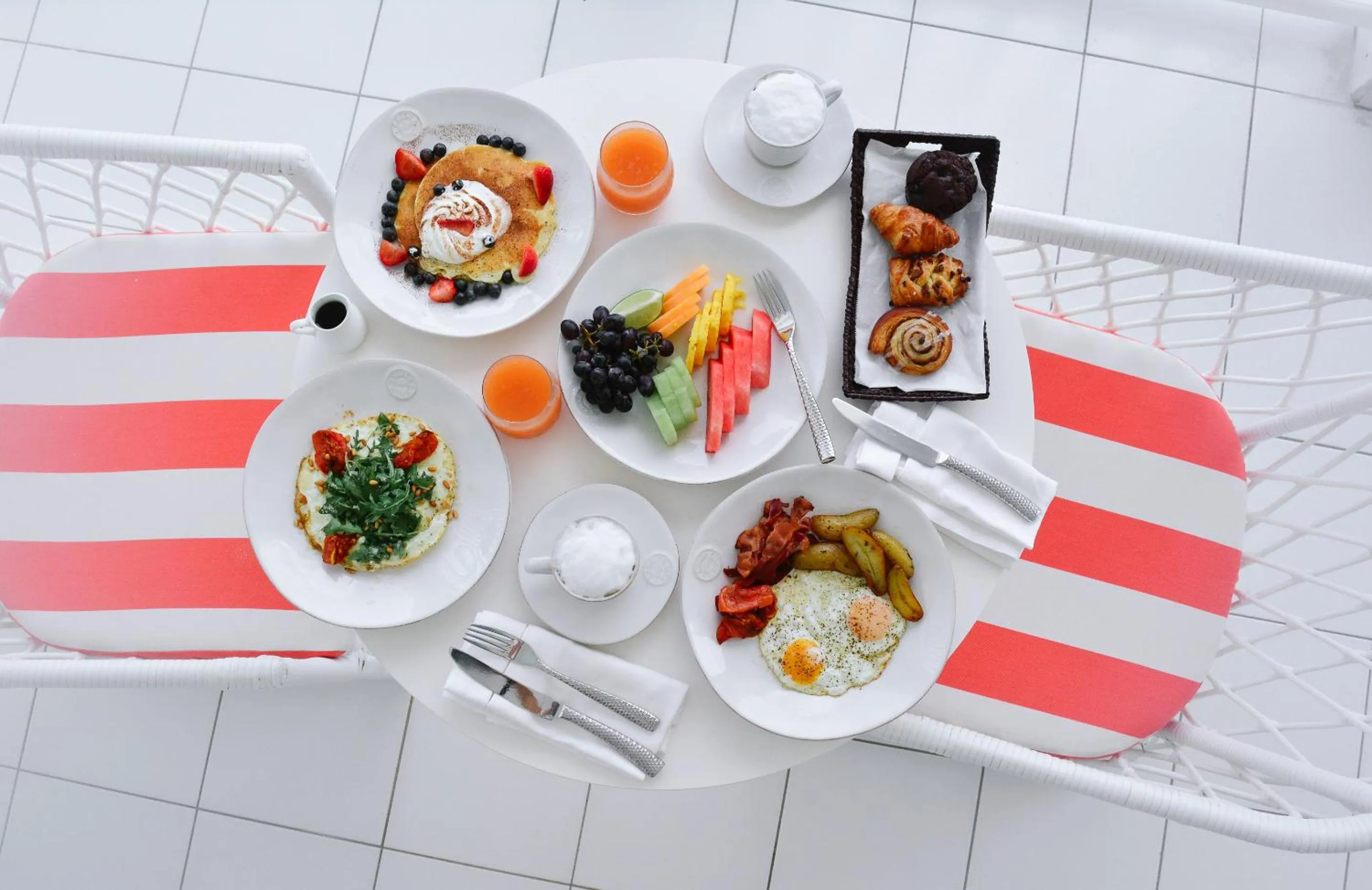 Breakfast in Malliouhana Resort Anguilla