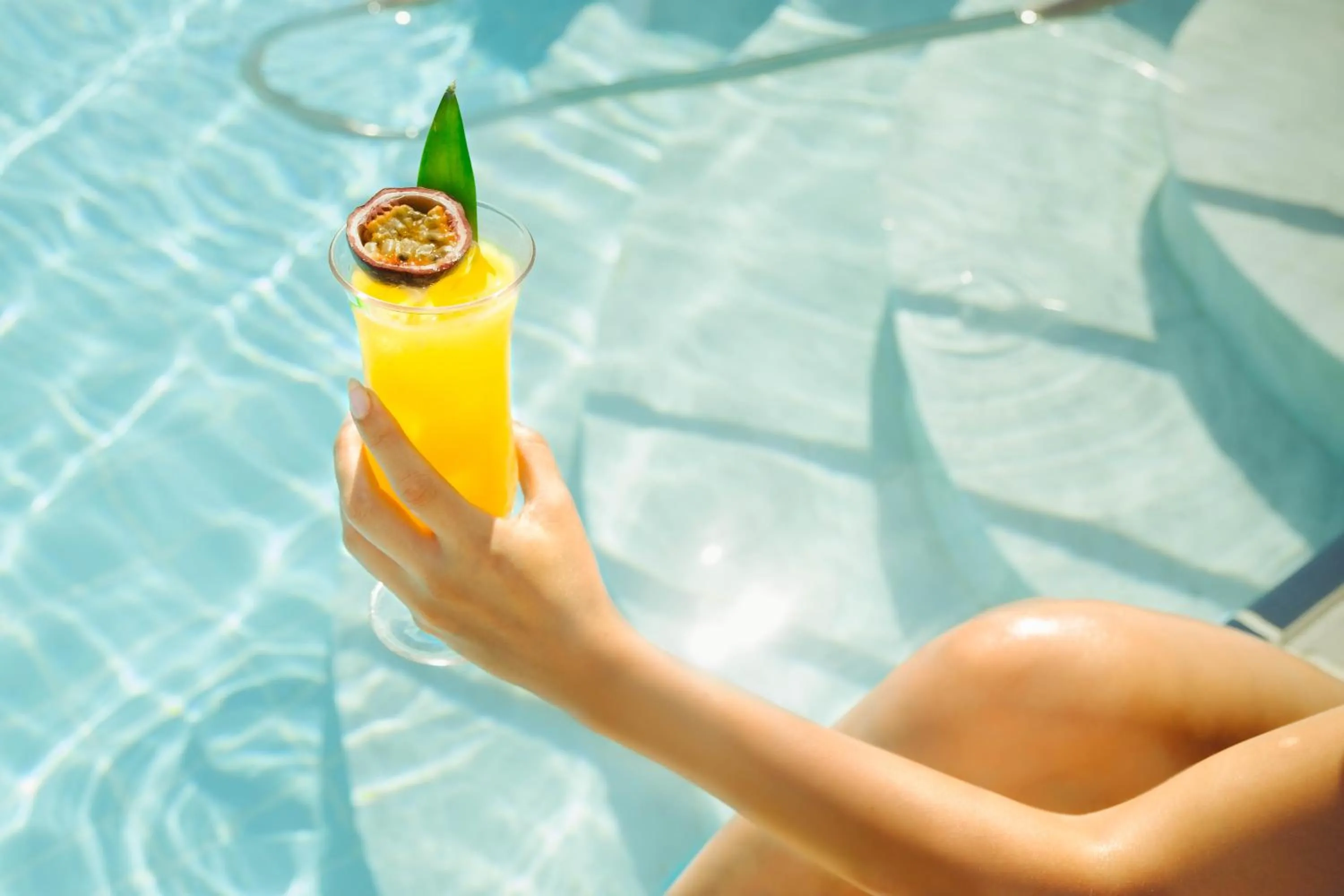 Swimming pool in Anemi Hotel & Suites