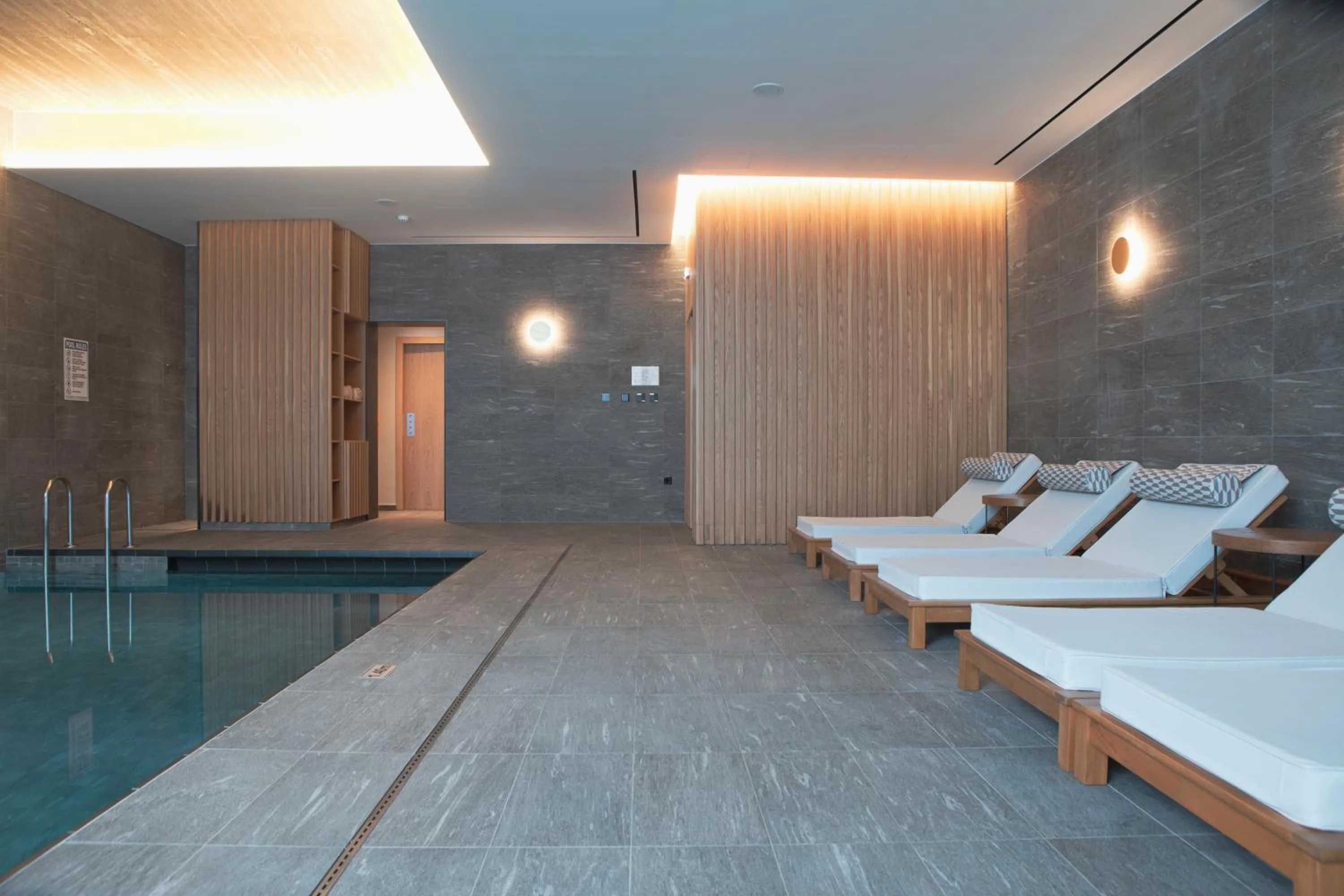 Swimming pool in Anemi Hotel & Suites