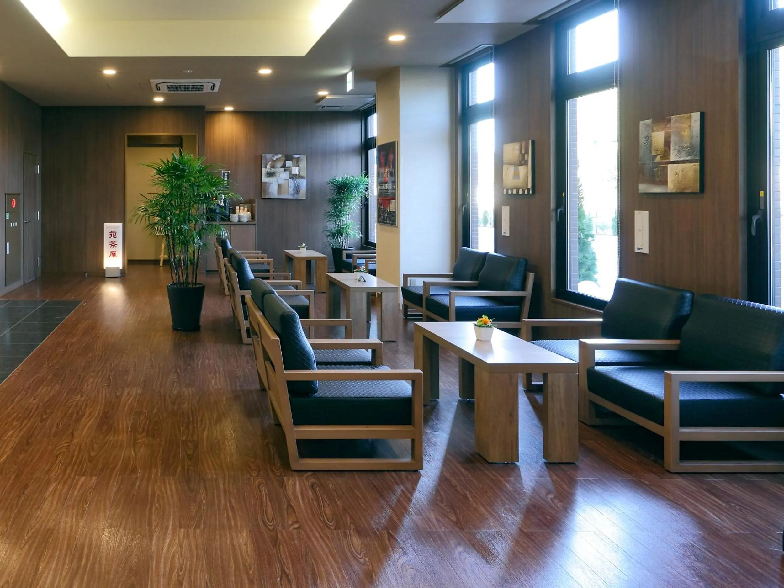 Lobby or reception in Hotel Route-Inn Shimizu Inter